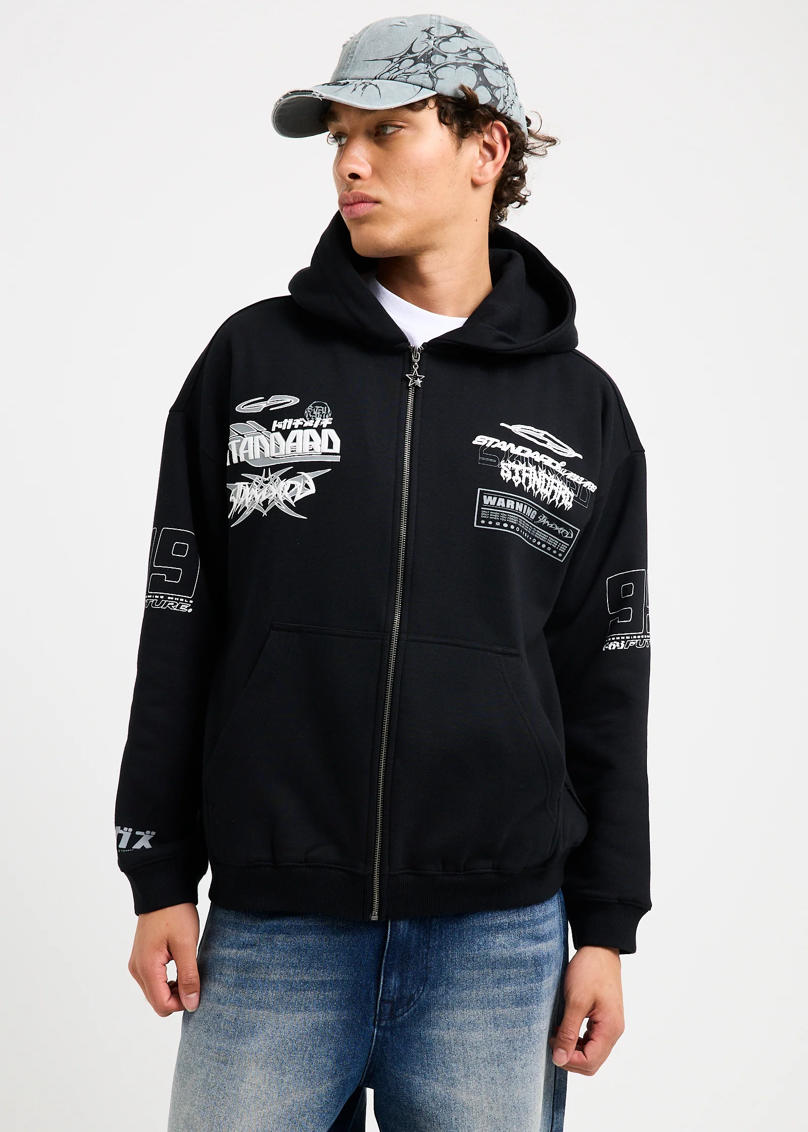 Stacked Zip Hoodie - Image 4