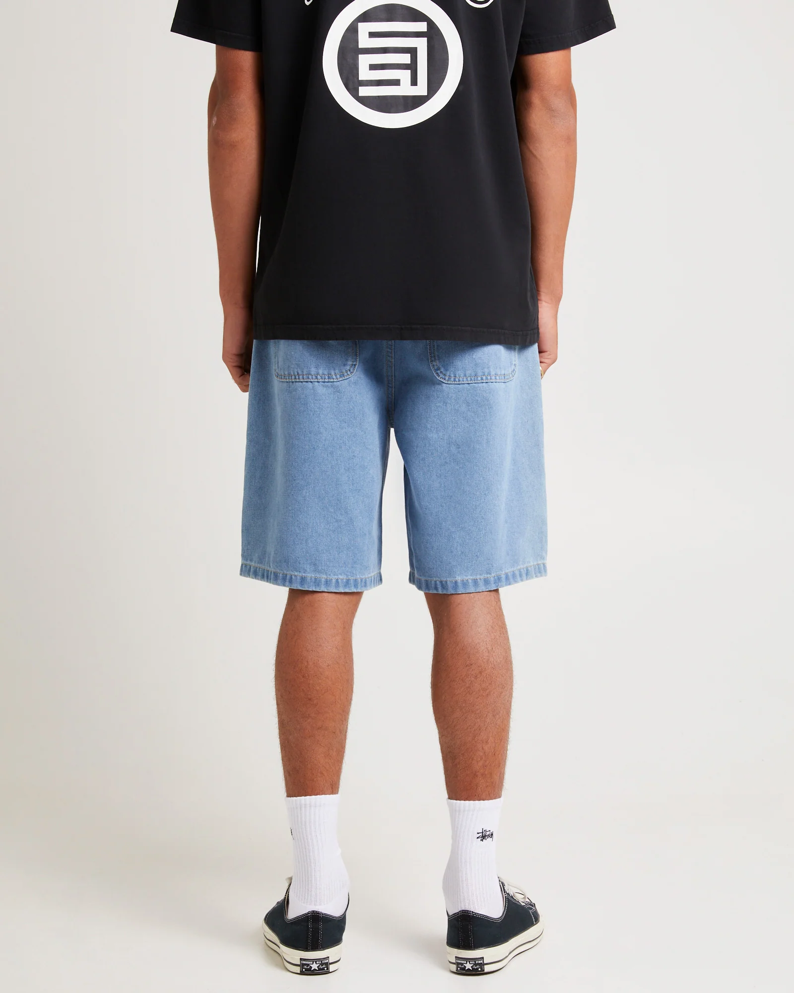 Denim Standard Shorts - Image 2