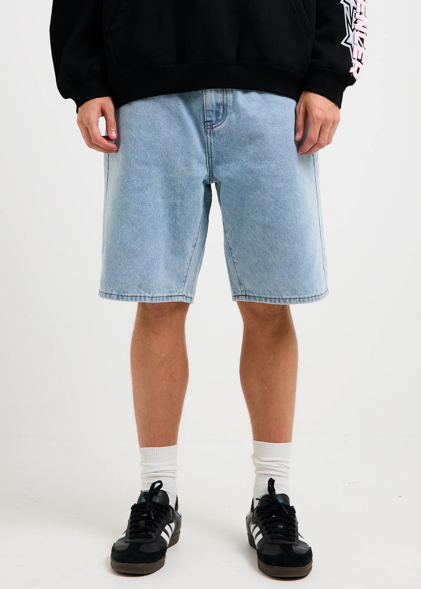 Denim Standard Shorts - Image 3
