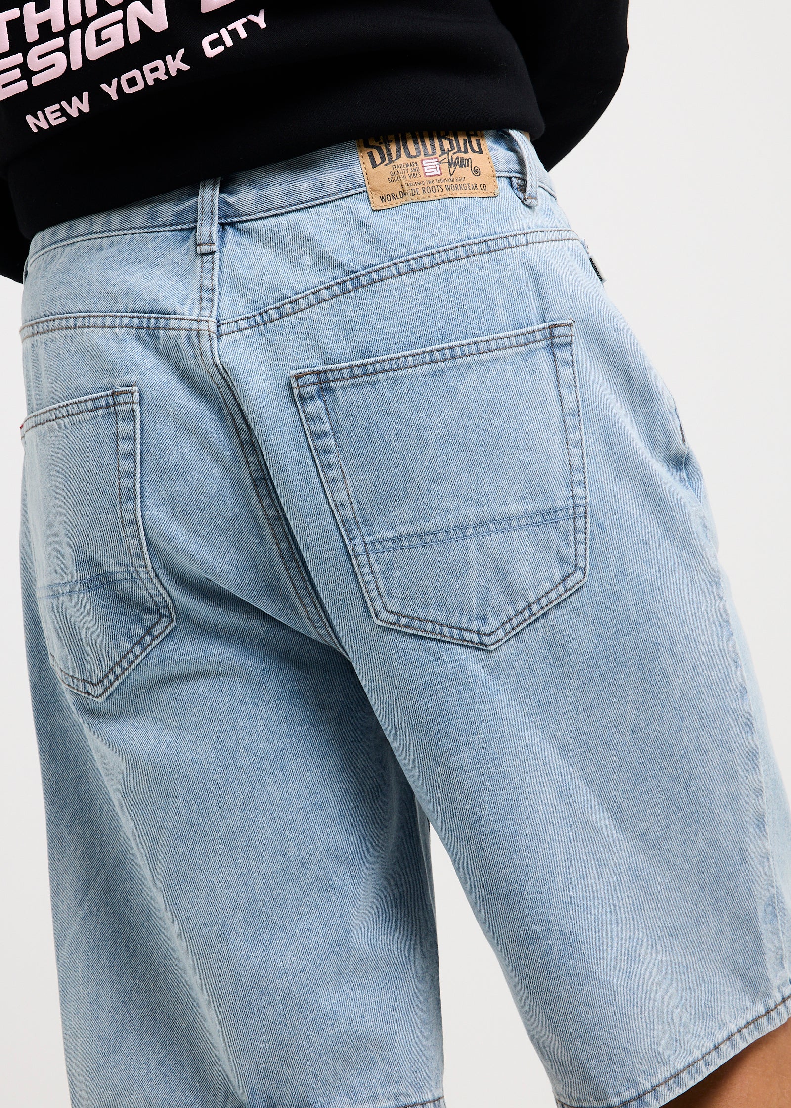 Denim Standard Shorts - Image 5