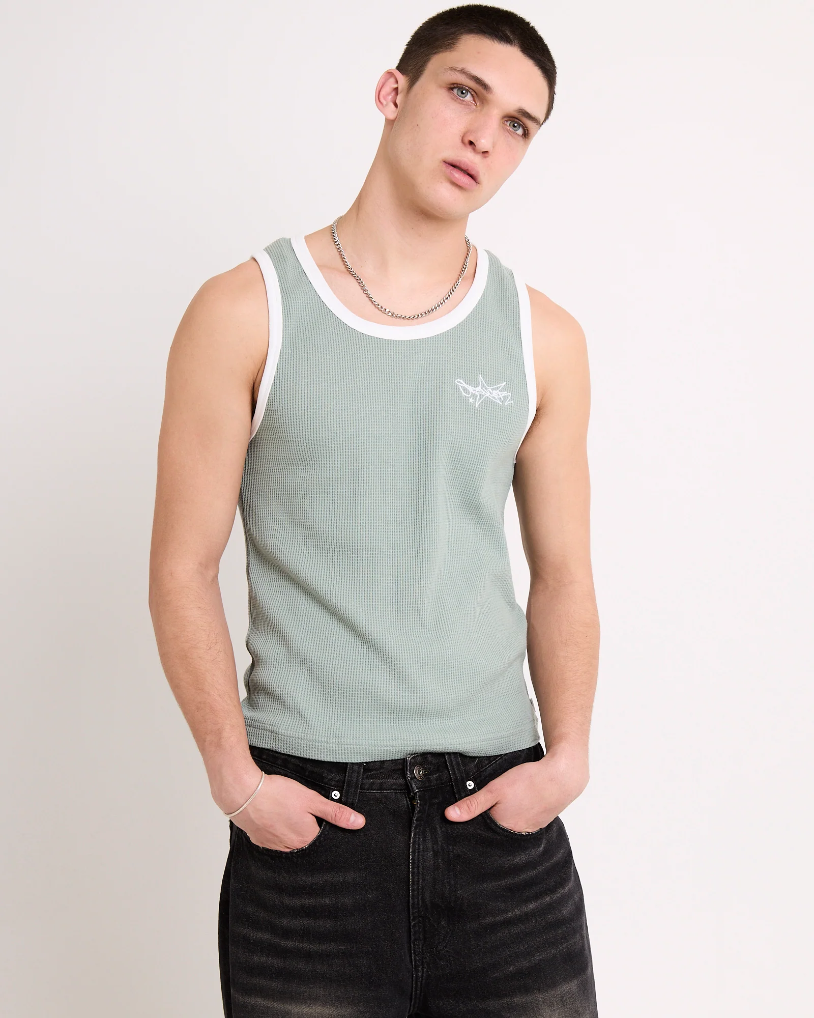Starboy Waffle Singlet - Image 4