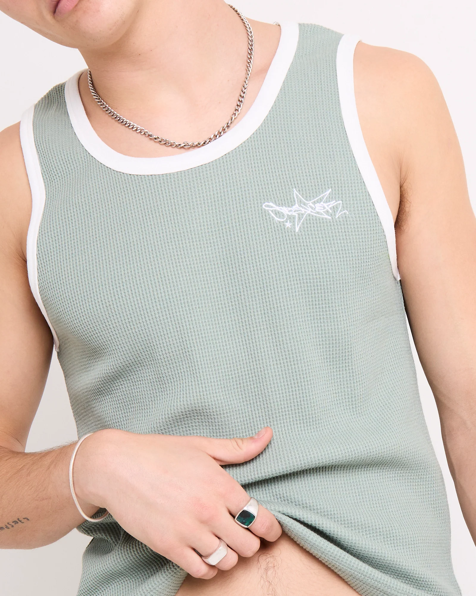 Starboy Waffle Singlet - Image 6
