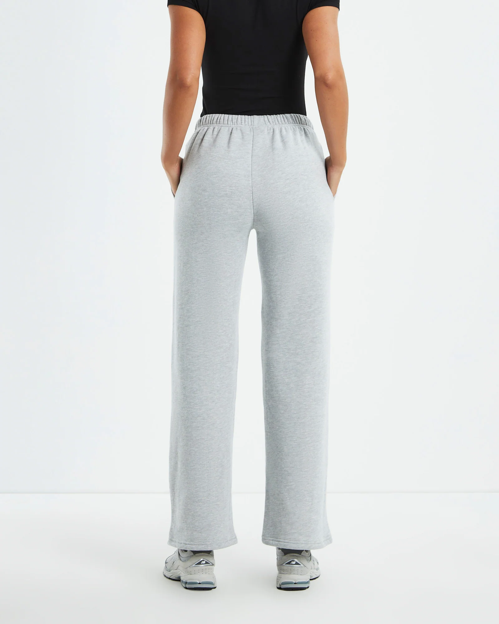 State Straight Leg Trackpants Grey - Image 2