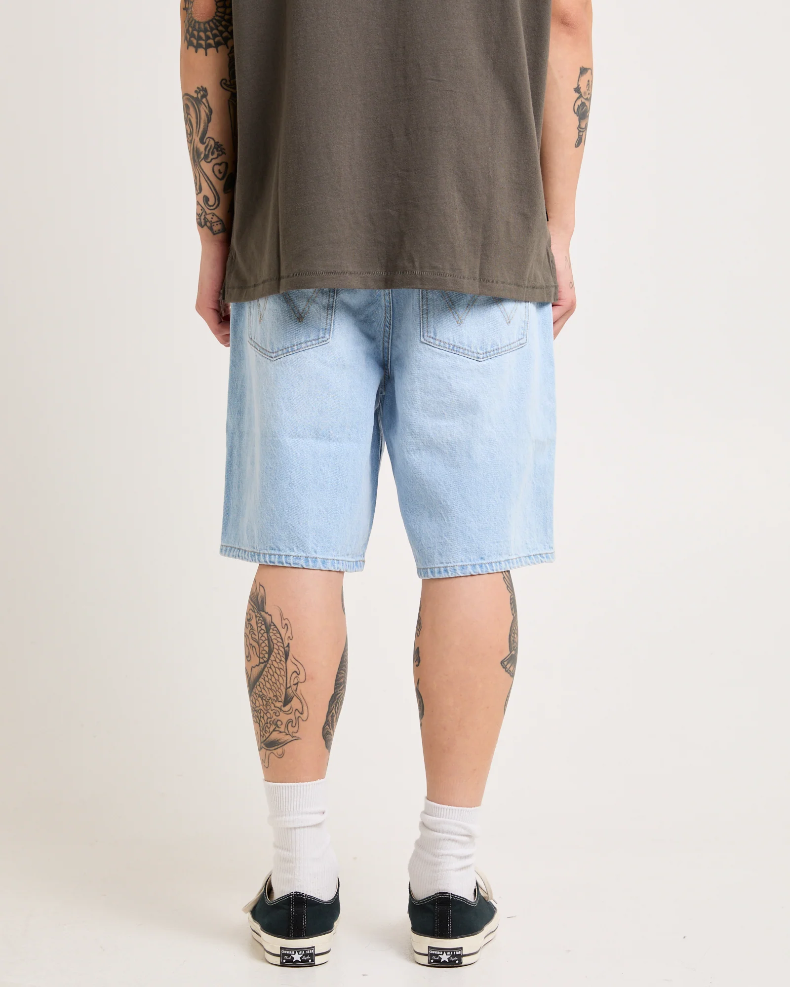 Steezy Relaxed Denim Shorts - Image 2