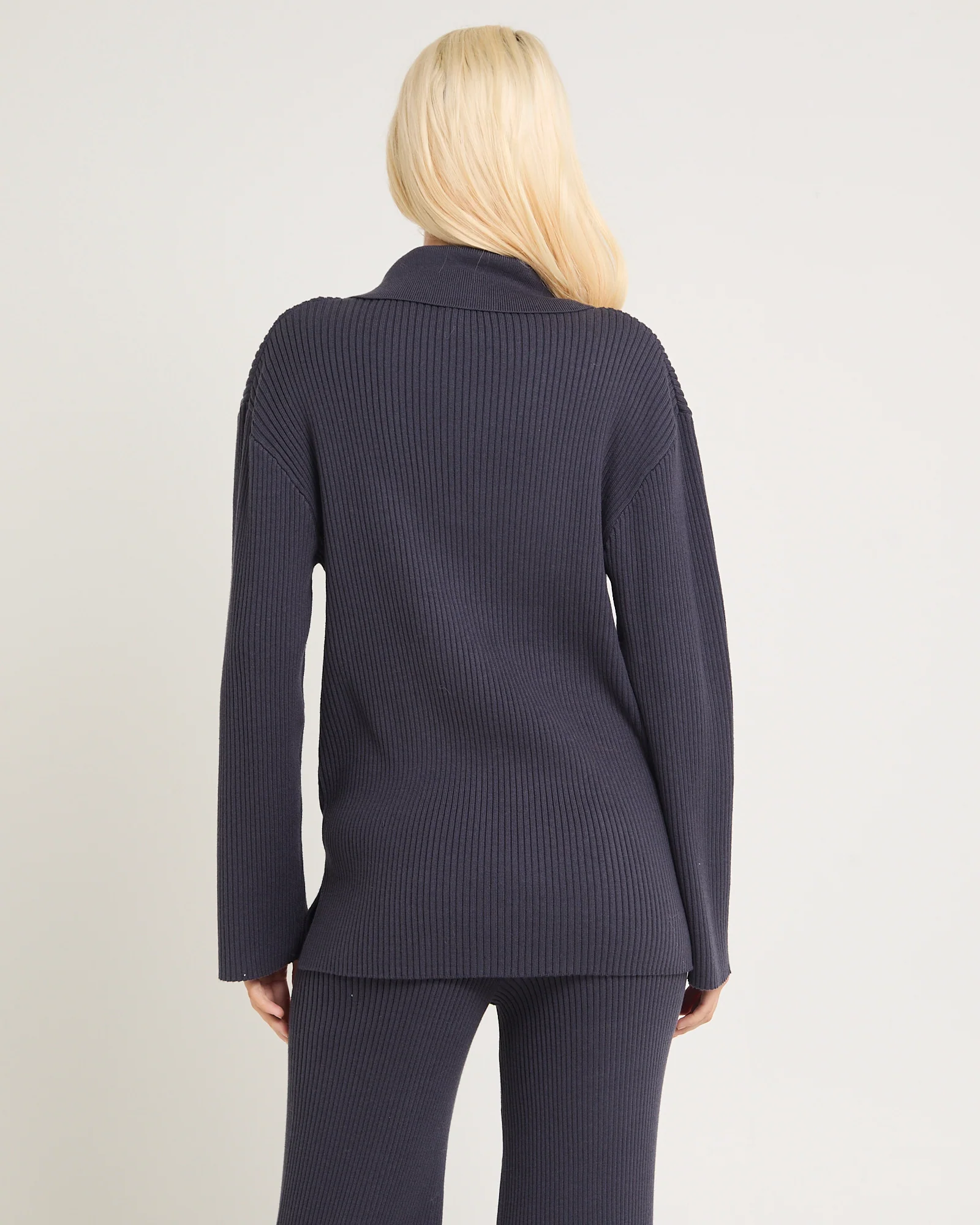 Stella Ribbed Knit Sweater - Image 2