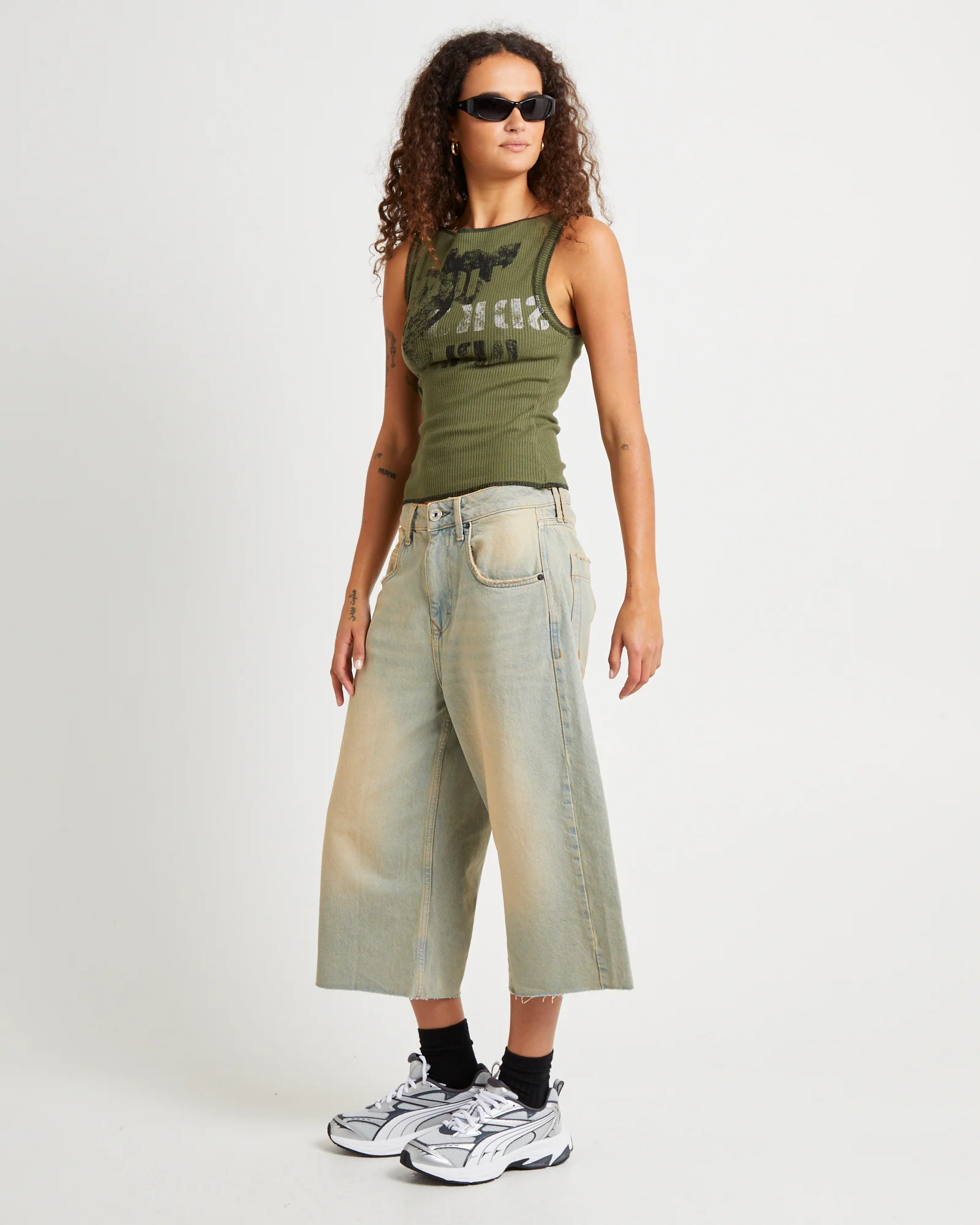 Stencil Rib Tank Top - Image 3