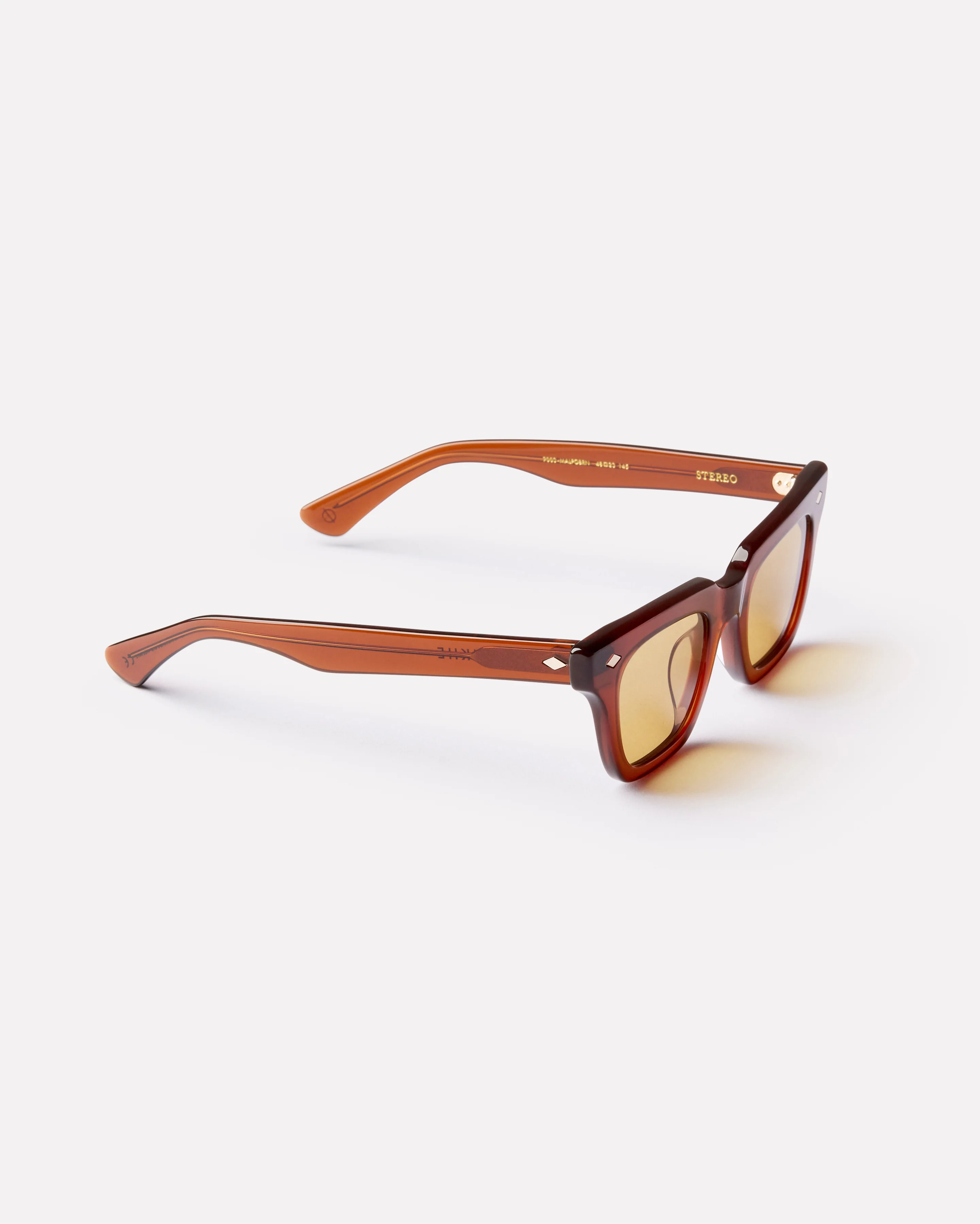 Stereo Sunglasses Polished Maple Brown - Image 6