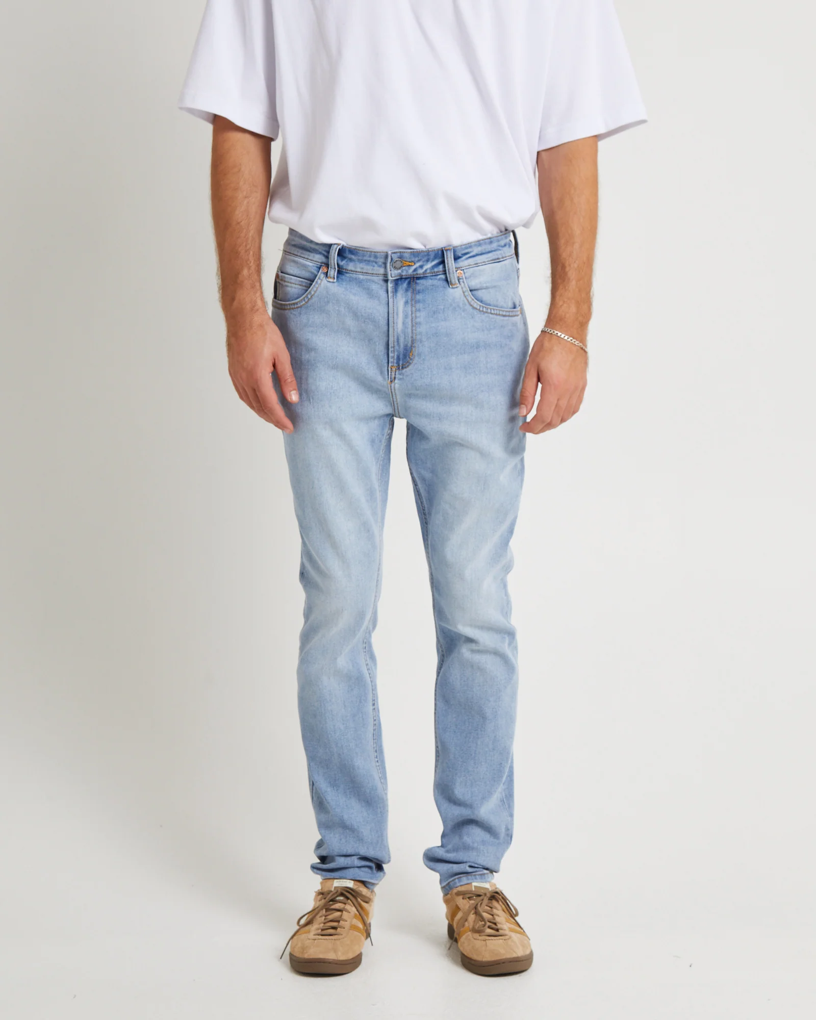 Stinger Chainsaw Denim Jeans Light Vintage - Image 4