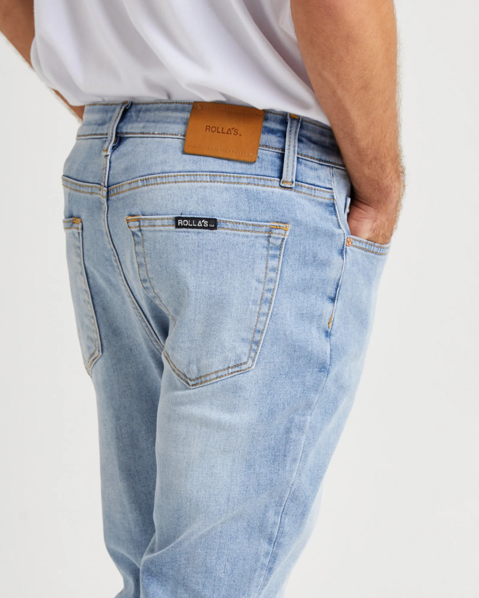 Stinger Chainsaw Denim Jeans Light Vintage - Image 6