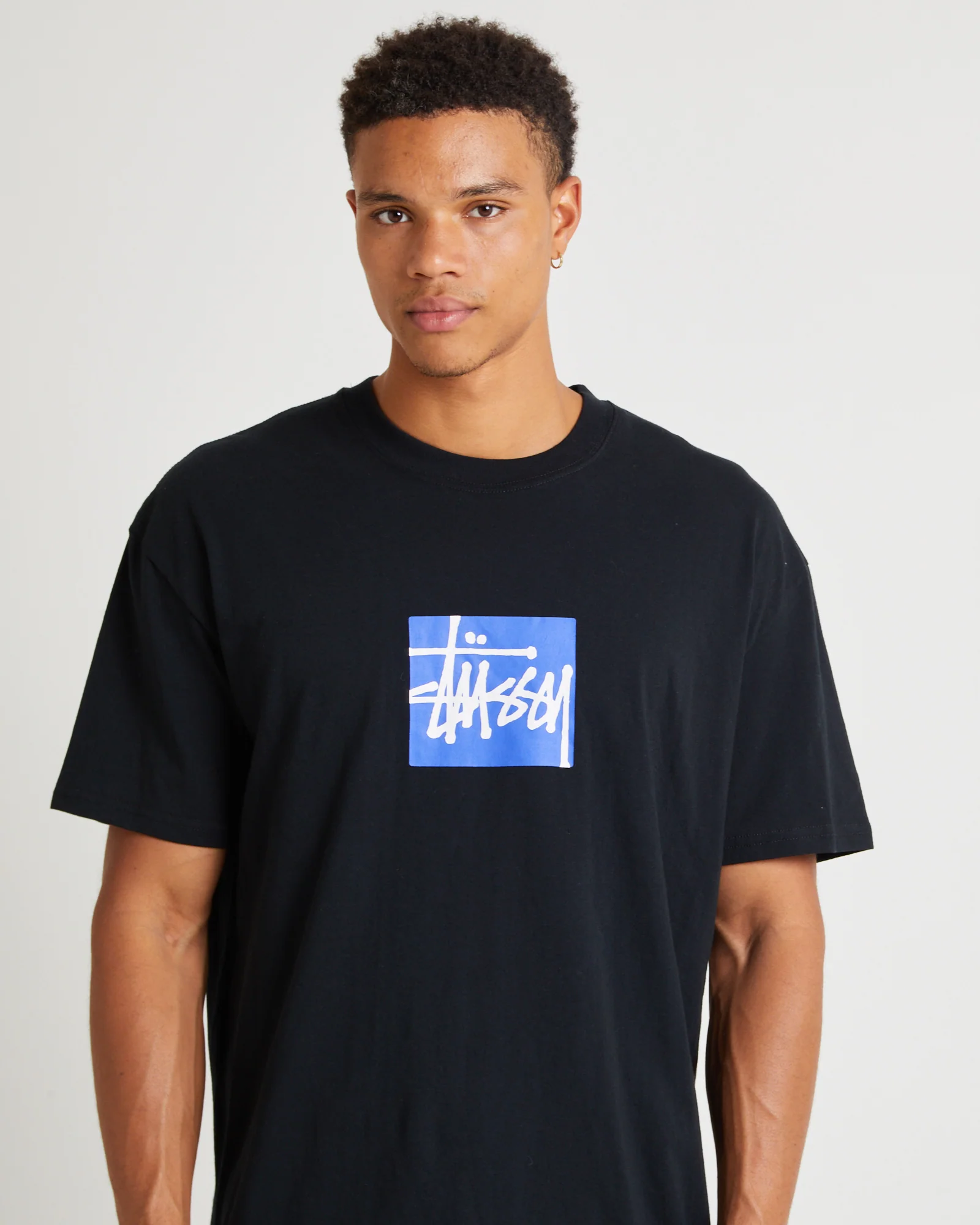 Stock Box Heavy Weight T-Shirt Black - Image 5