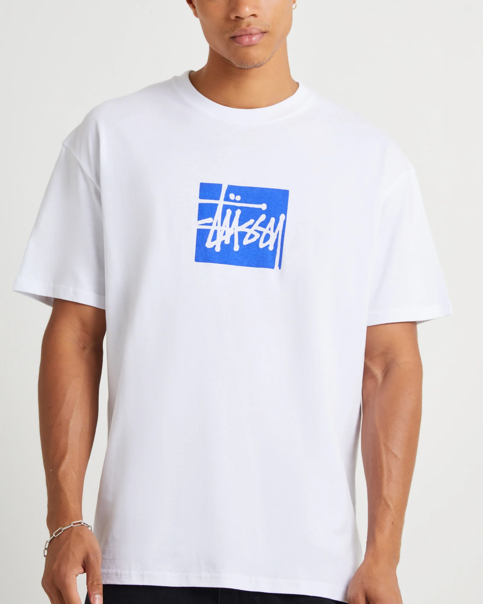 Stock Box Heavy Weight T-Shirt White - Image 5