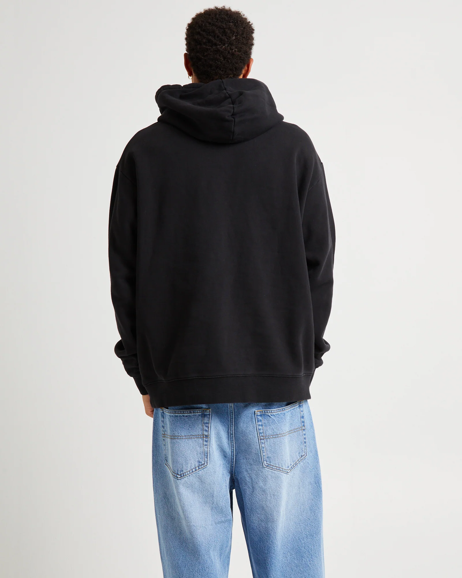 Stock Box Hoodie Black - Image 2