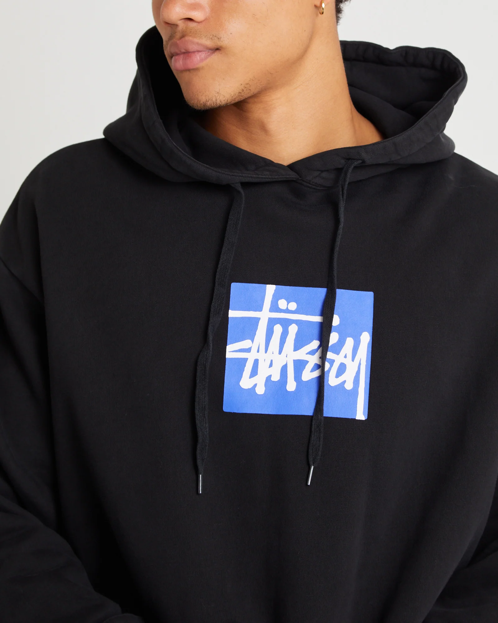 Stock Box Hoodie Black - Image 5