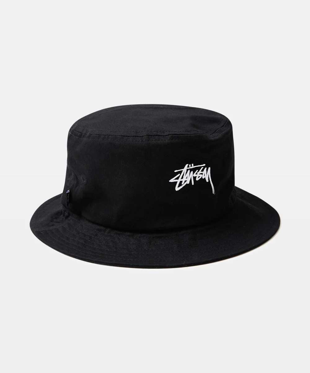 Stock Bucket Hat Black - Image 3