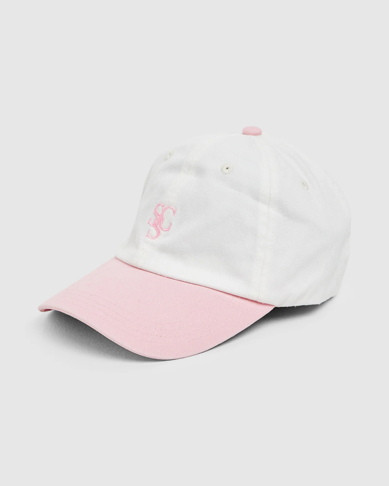 Stonewashed Contrast Cap Pink - Image 4
