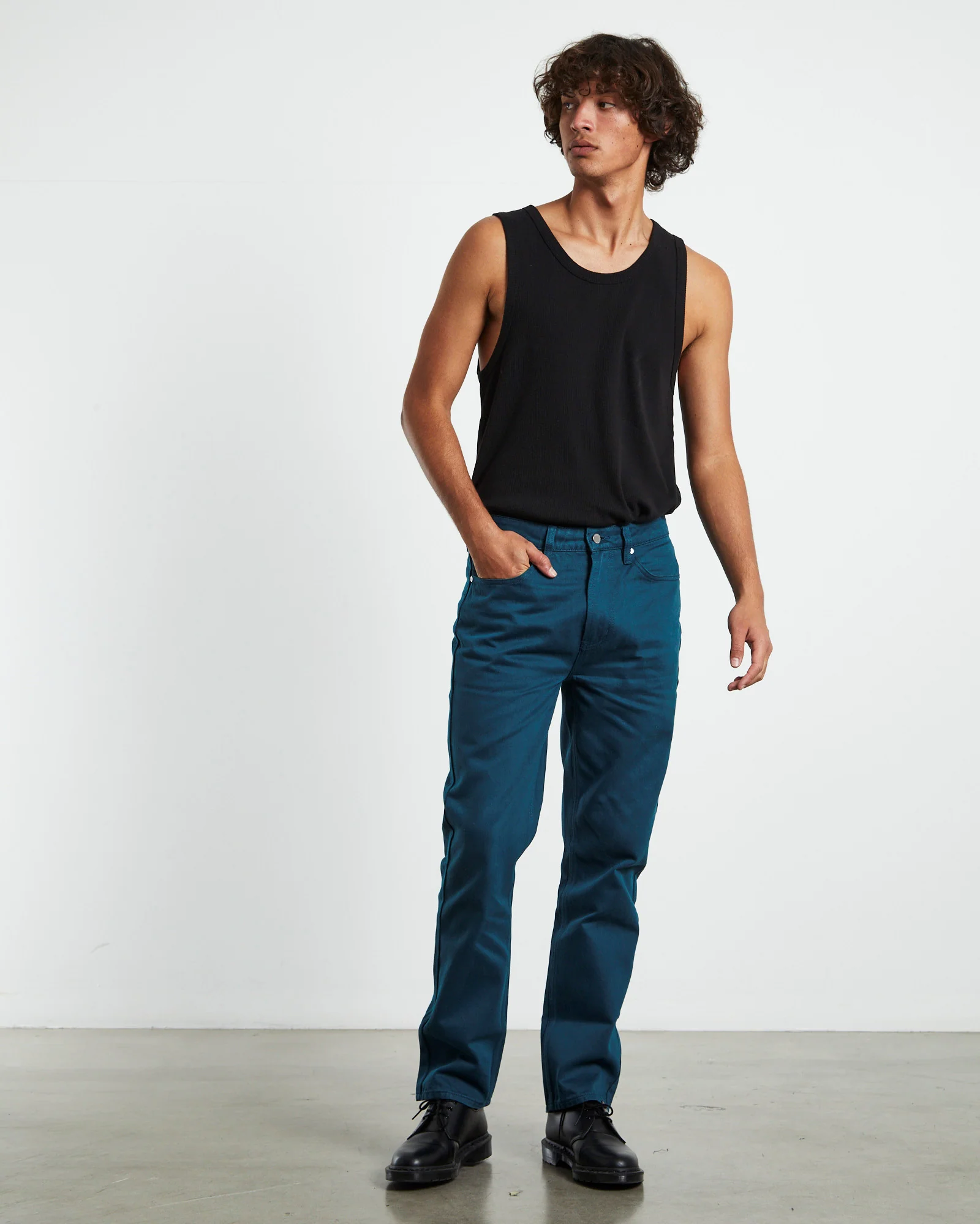 Straight Denim Jeans - Image 3