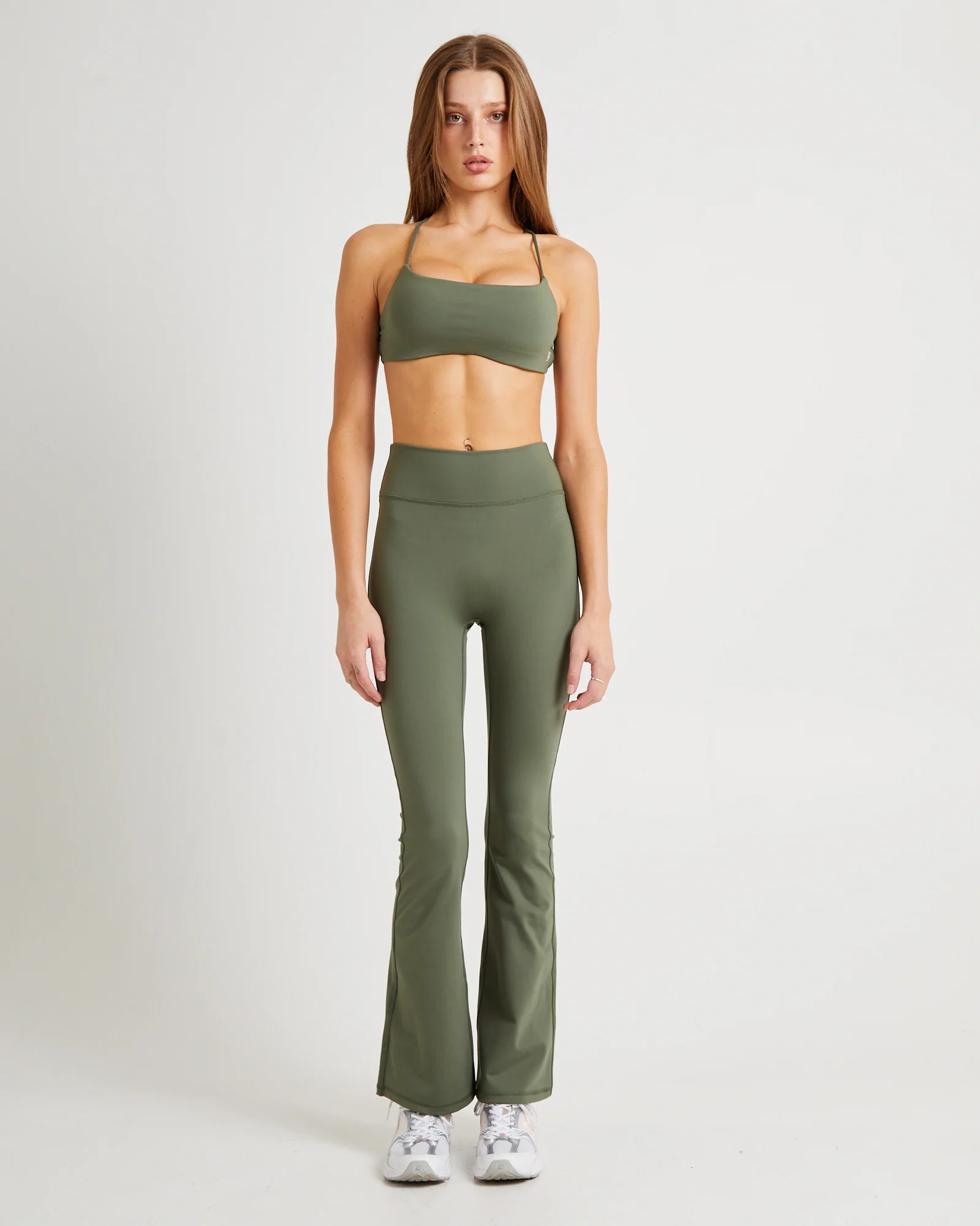 Stringy Cross Back Crop Top - Image 3