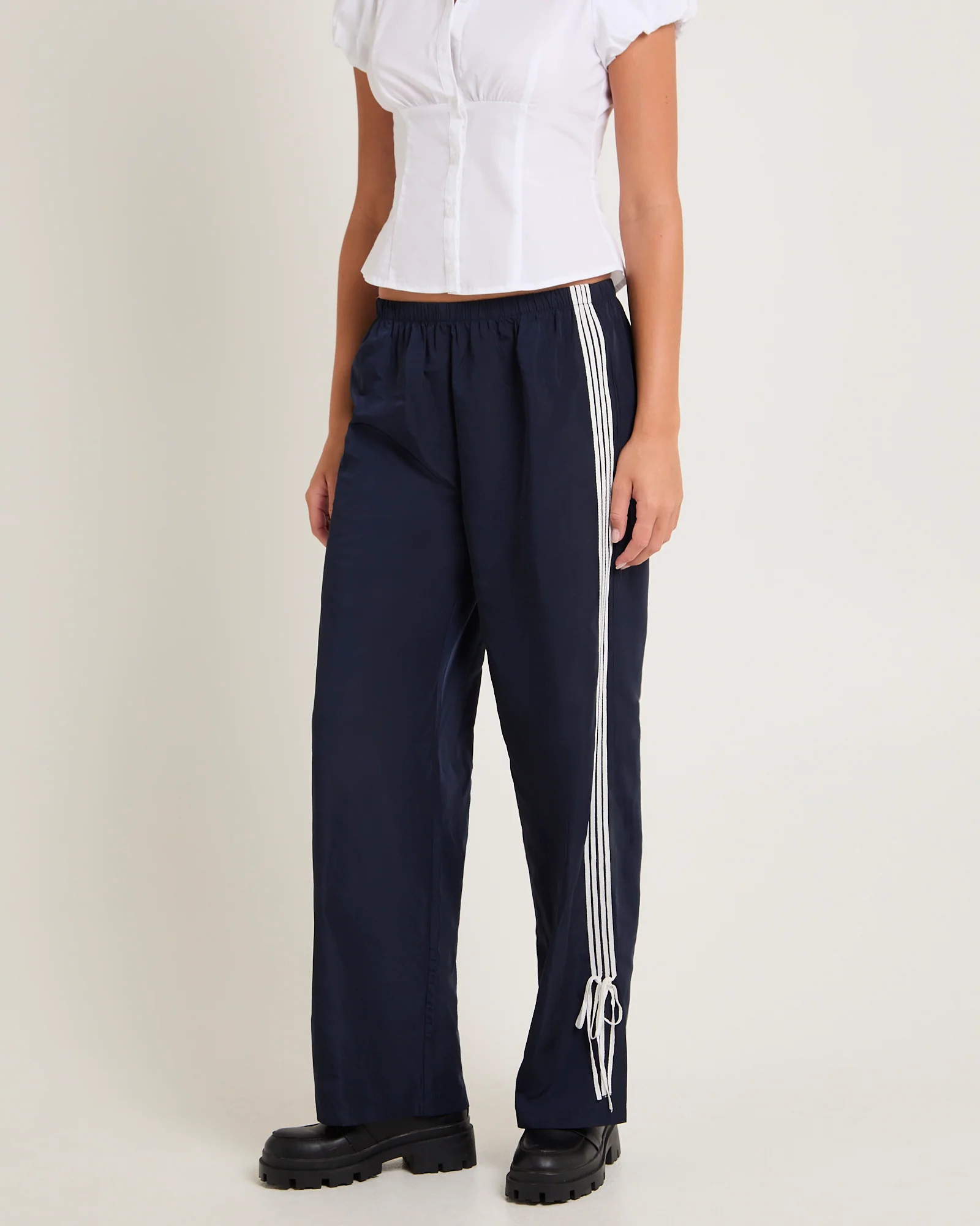 Stripe Sports Pants - Image 4