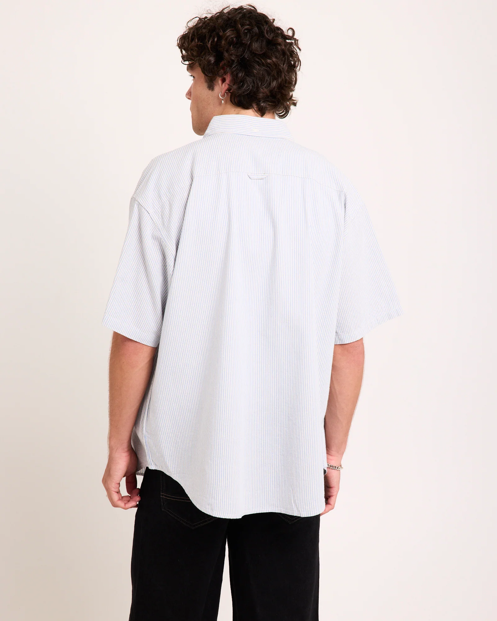 Stripe Short Sleeve Shirt - Image 3