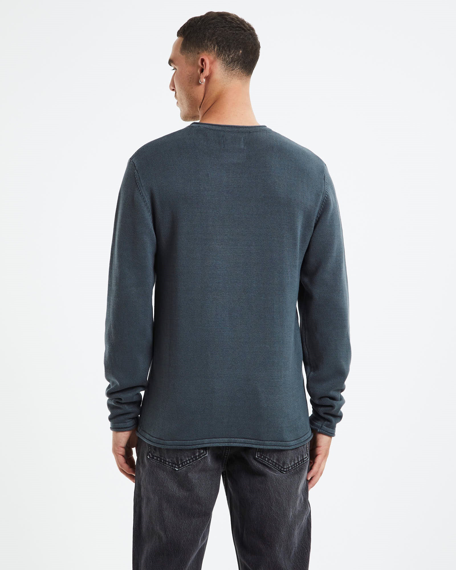 Strummer Lightweight Knit Dark Pine Green - Image 2