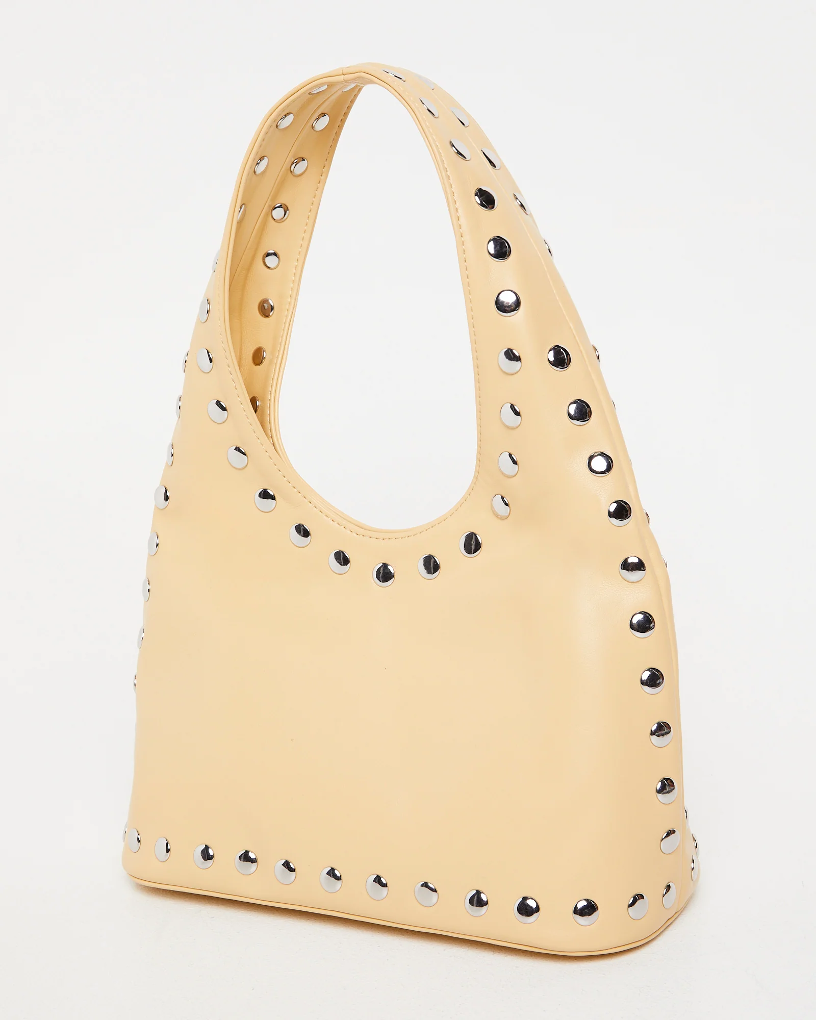 Stud Hobo Shoulder Bag - Image 3