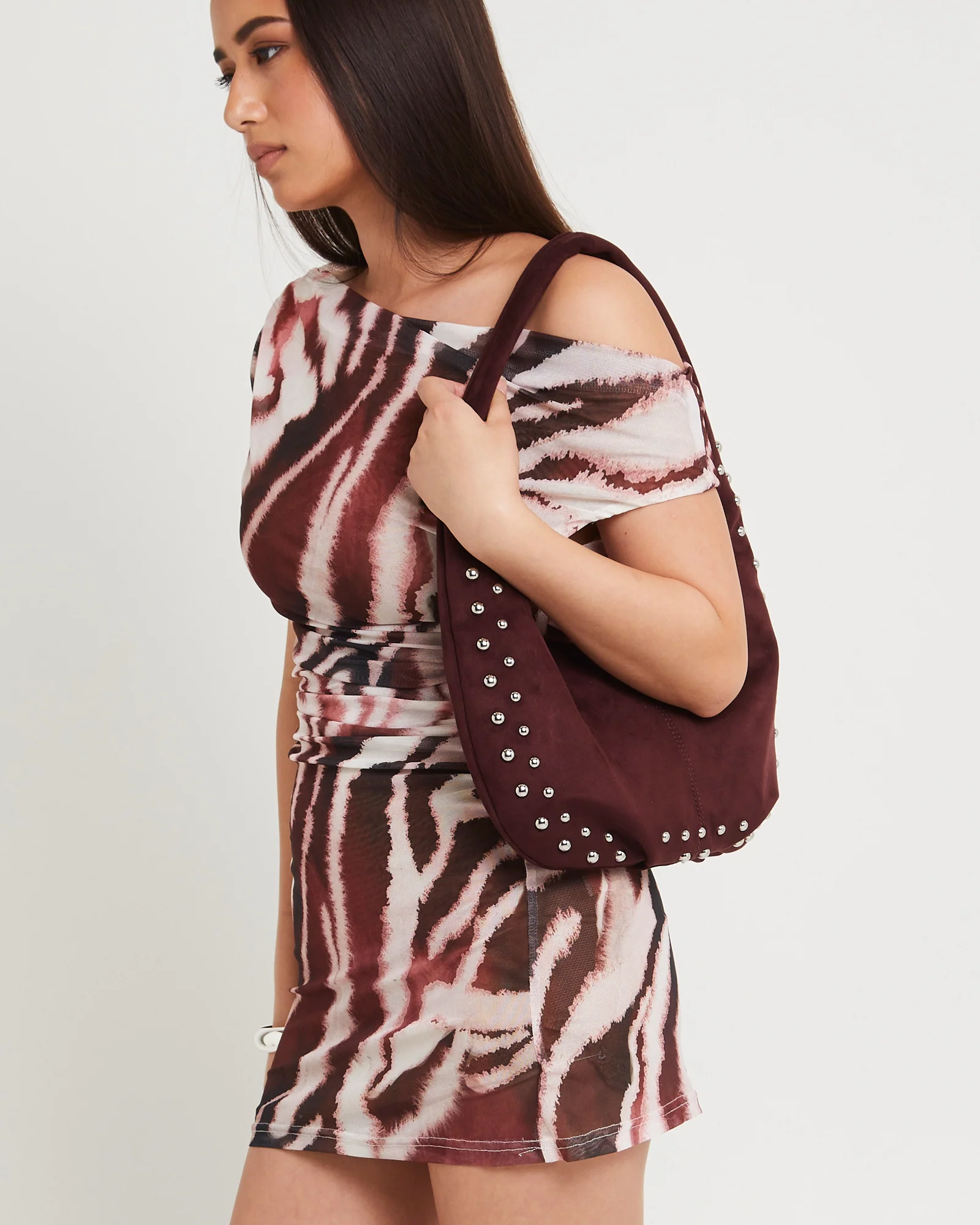 Studded Hobo Bag - Image 2