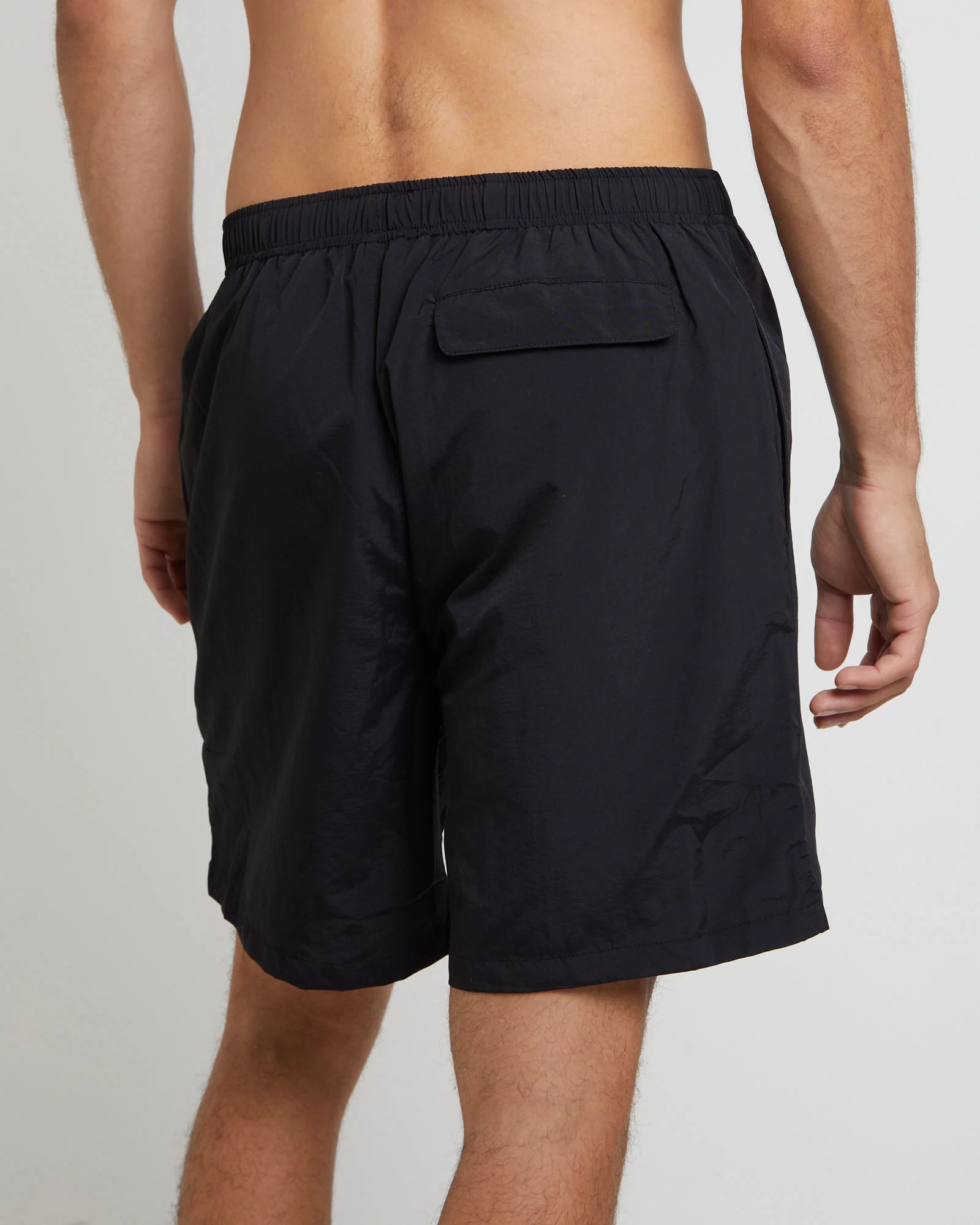Stussy Big Stock Nylon Short in Black - Image 6
