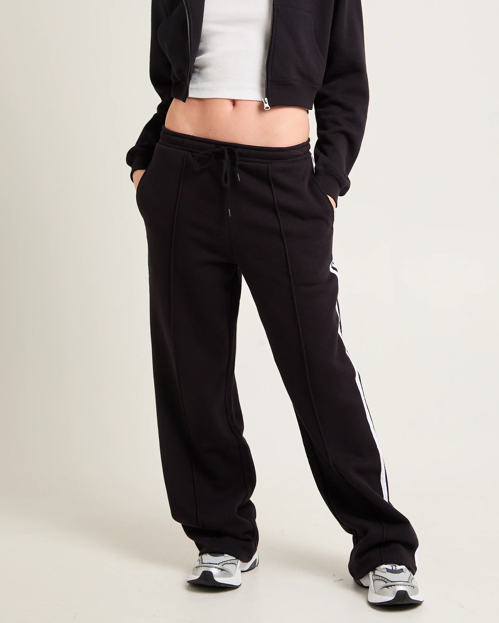 Subtitled Baggy Track Pants - Image 4