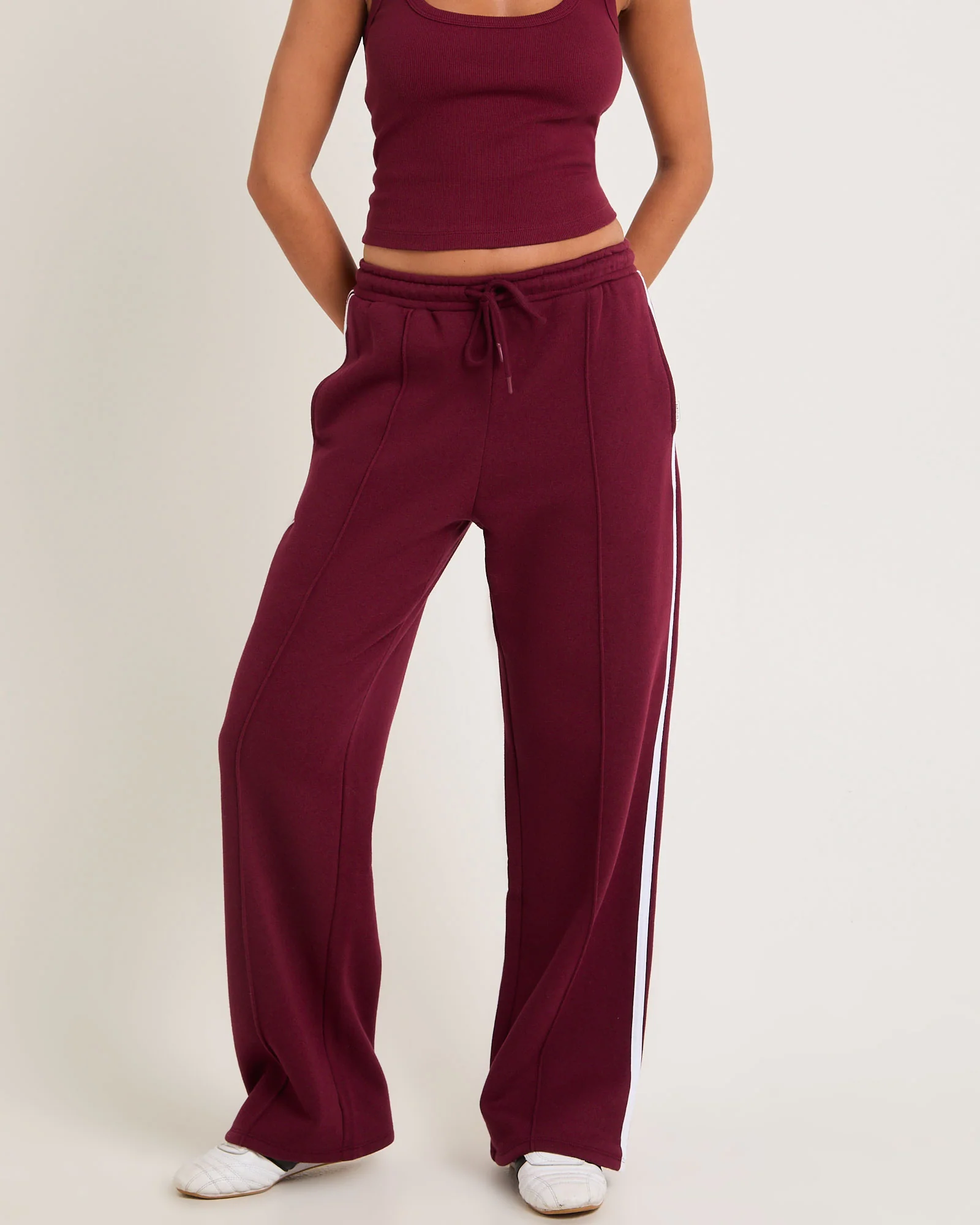 Subtitled Baggy Track Pants - Image 2