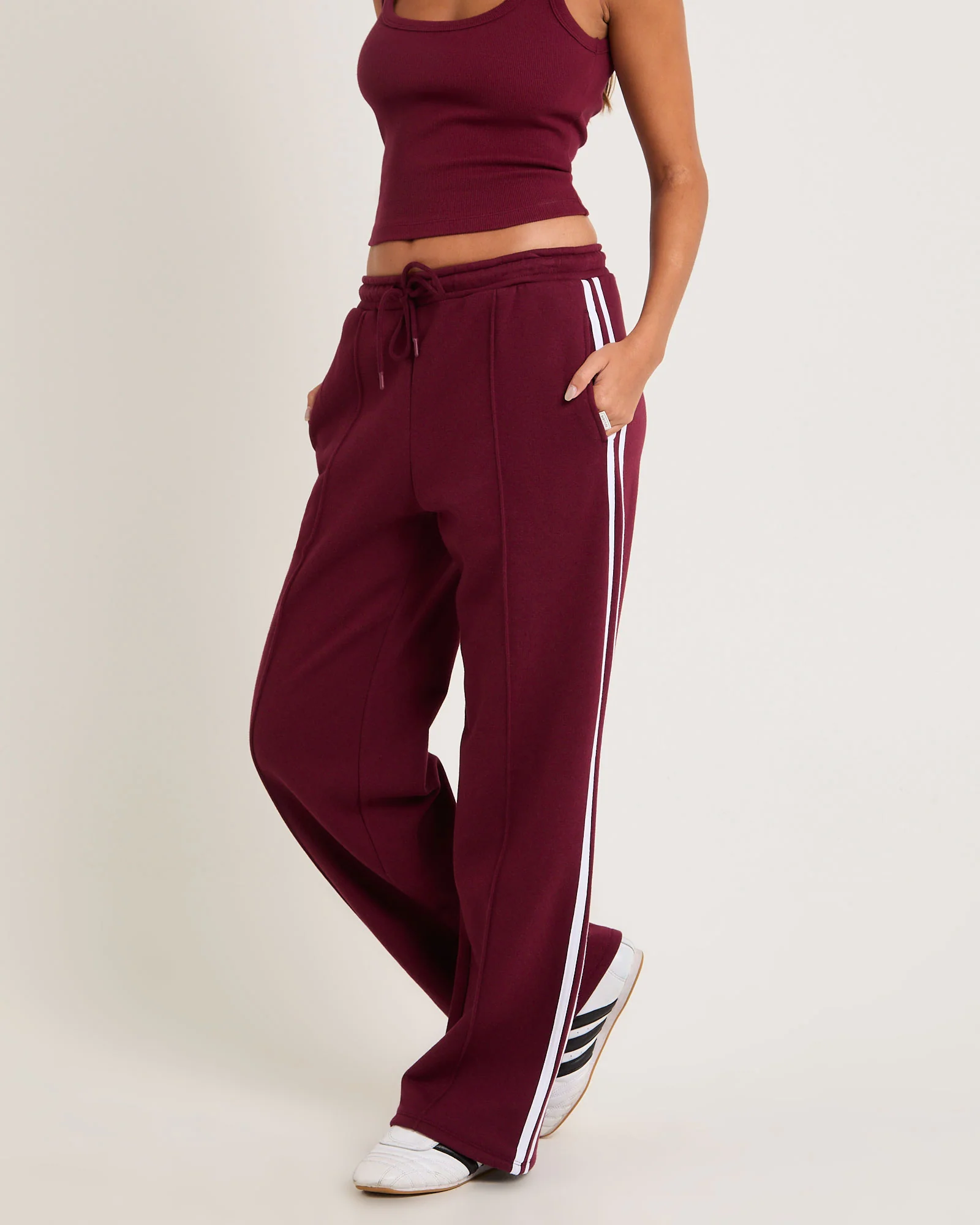 Subtitled Baggy Track Pants - Image 4