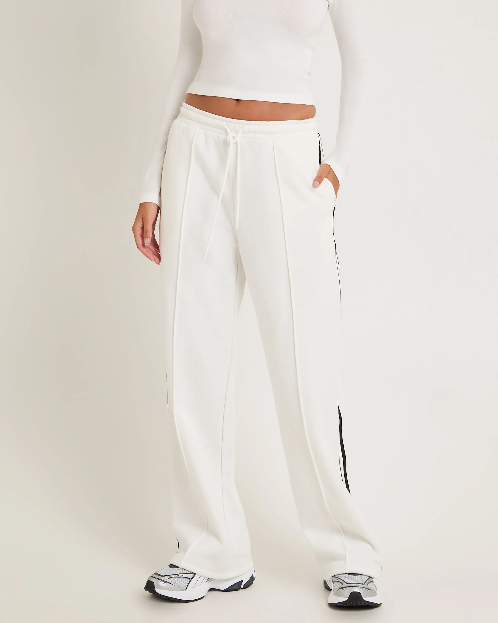 Subtitled Baggy Track Pants - Image 3