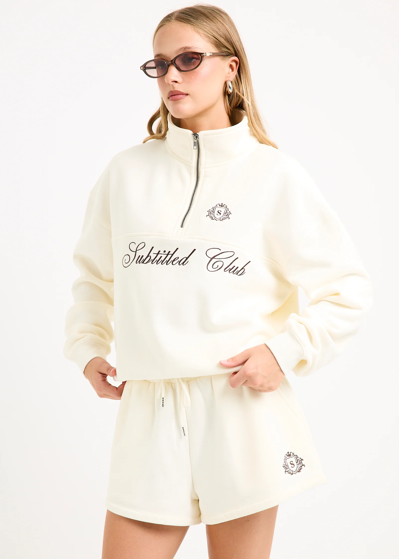 Subtitled Club Quarter Zip - Image 3