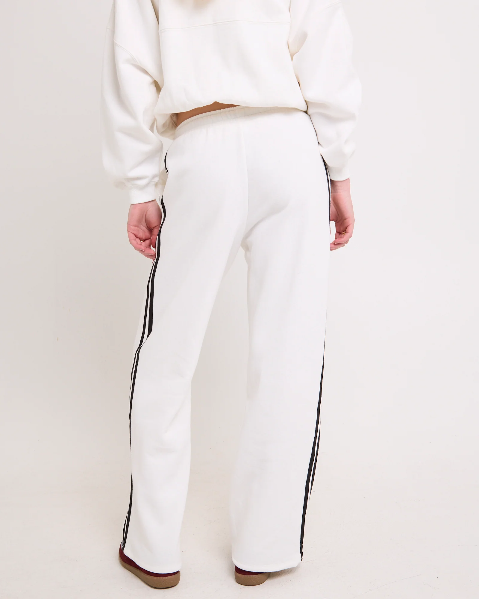 Subtitled Emblem Baggy Trackpants - Image 4