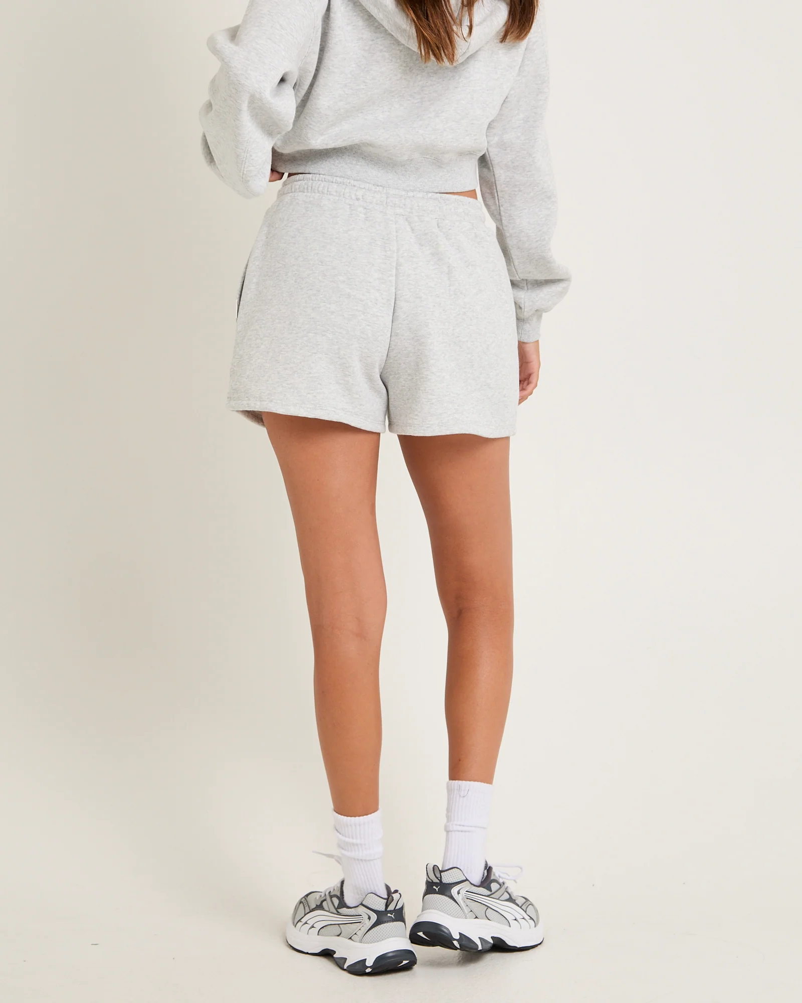 Subtitled Fleece Shorts - Image 2