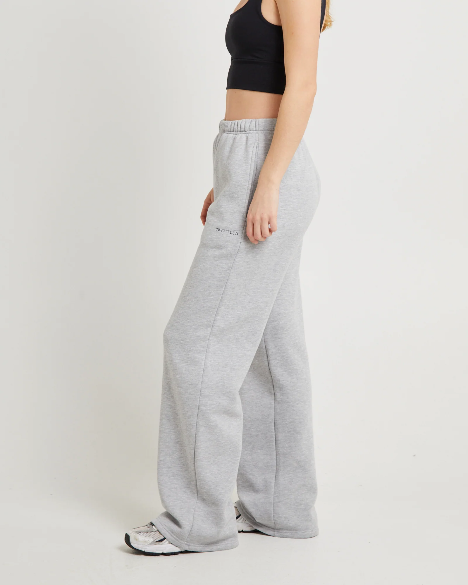 Subtitled Straight Leg Trackpants - Image 4