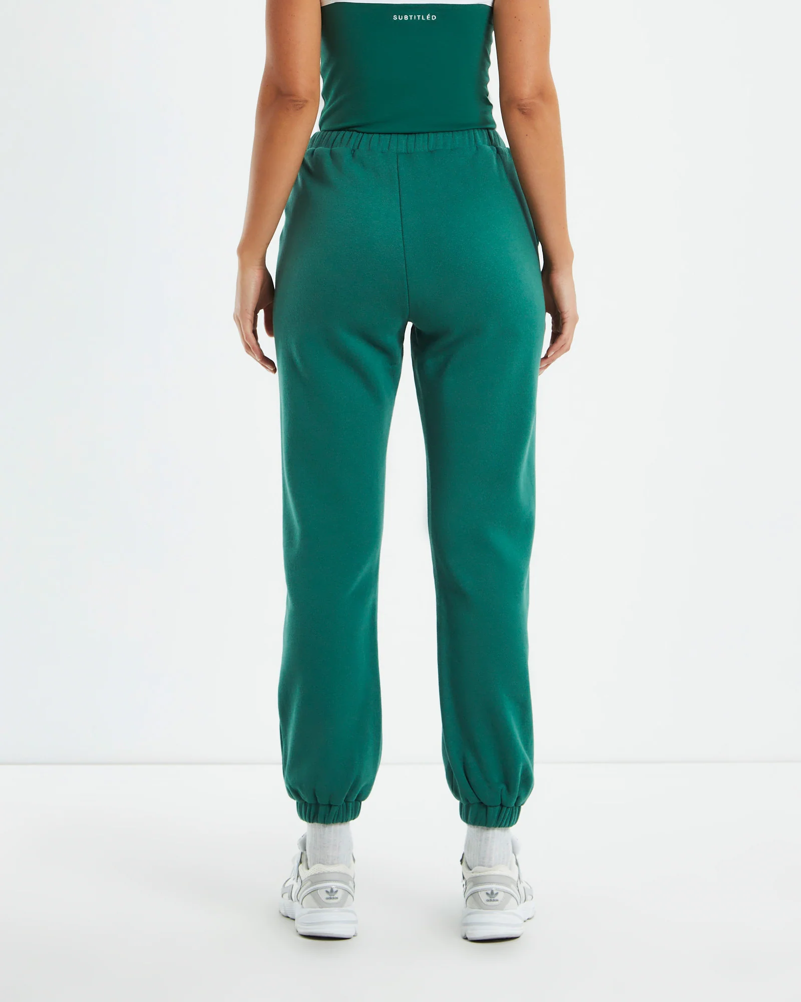 Subtitled Trackpants Forest Green - Image 2