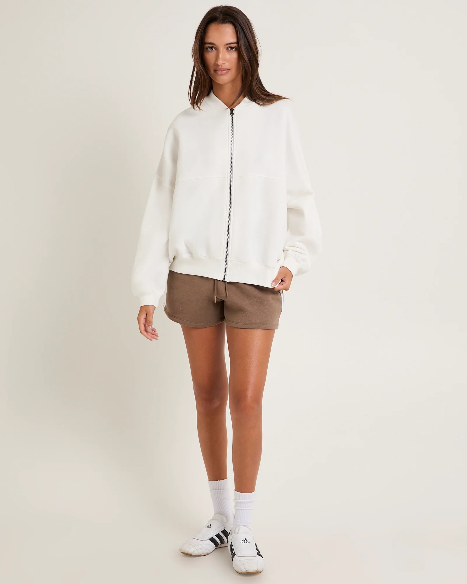 Subtitled Zip Bomber Jacket - Image 3