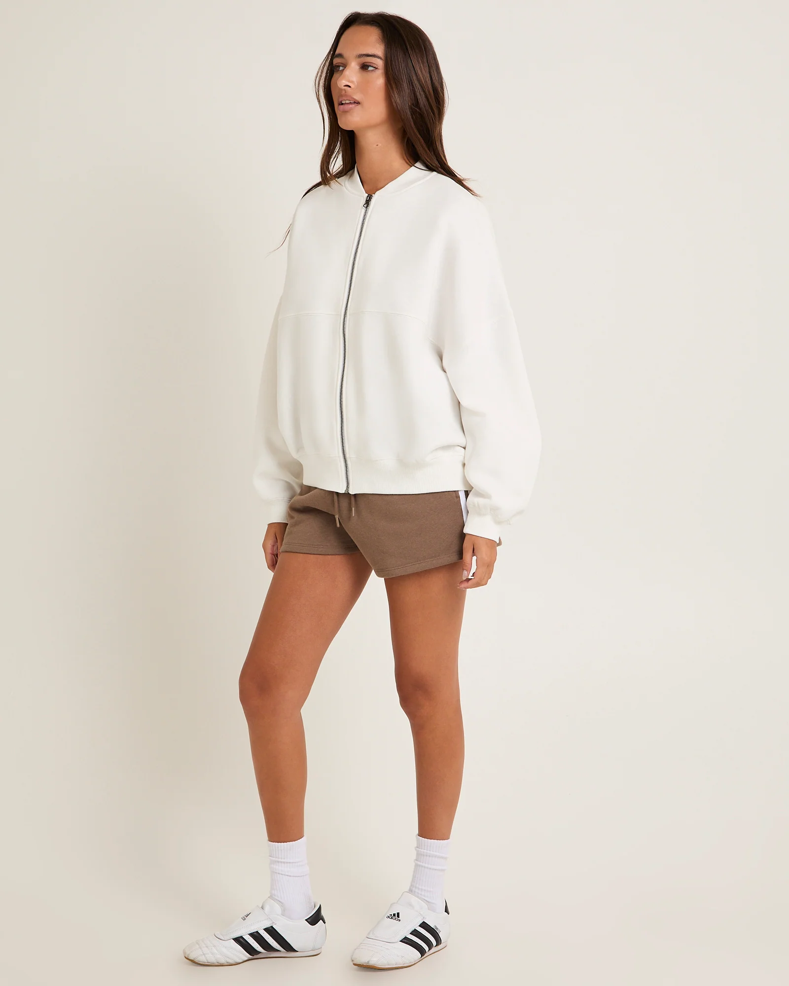Subtitled Zip Bomber Jacket - Image 4