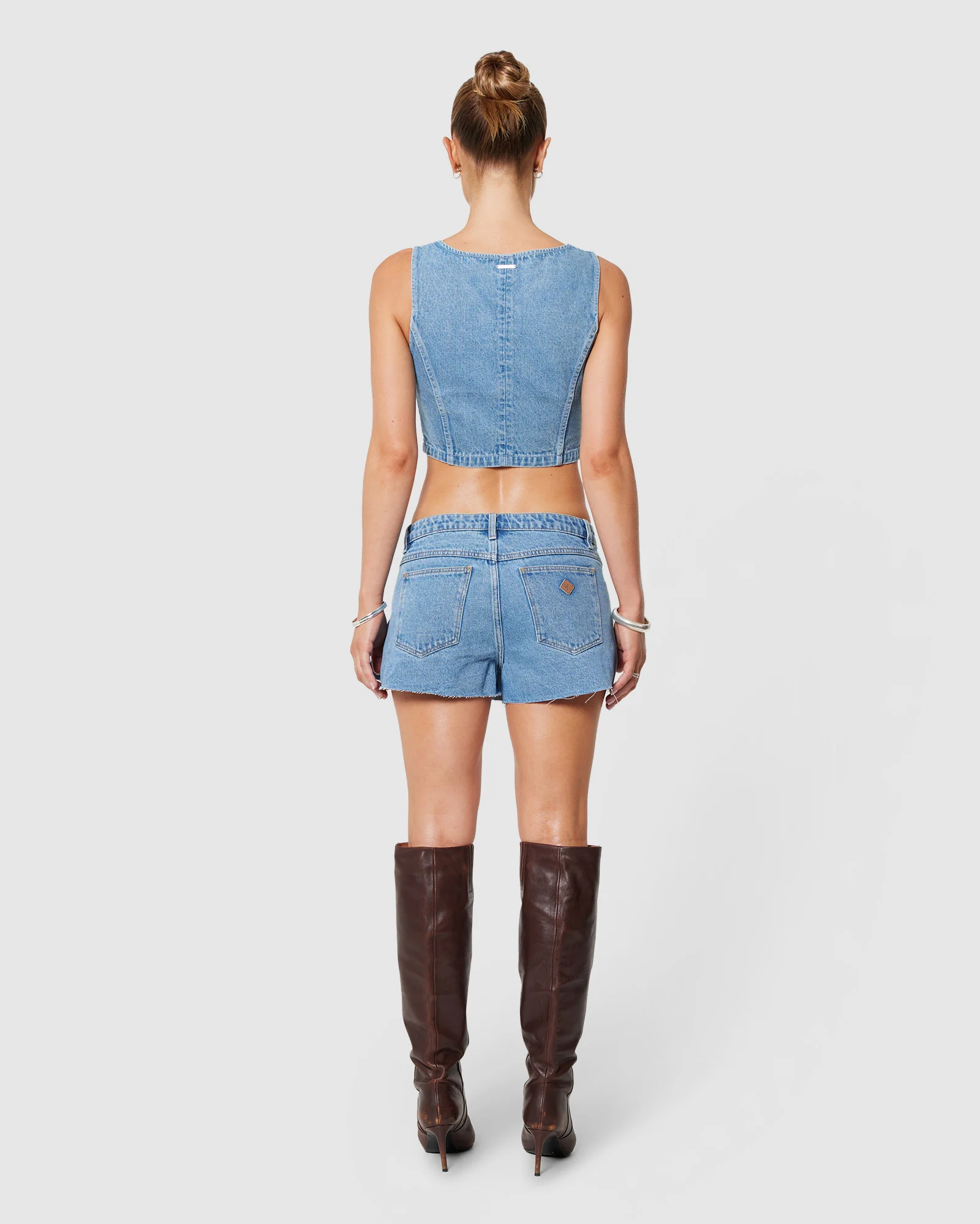 Suga Denim Crop Top Gigi - Image 7