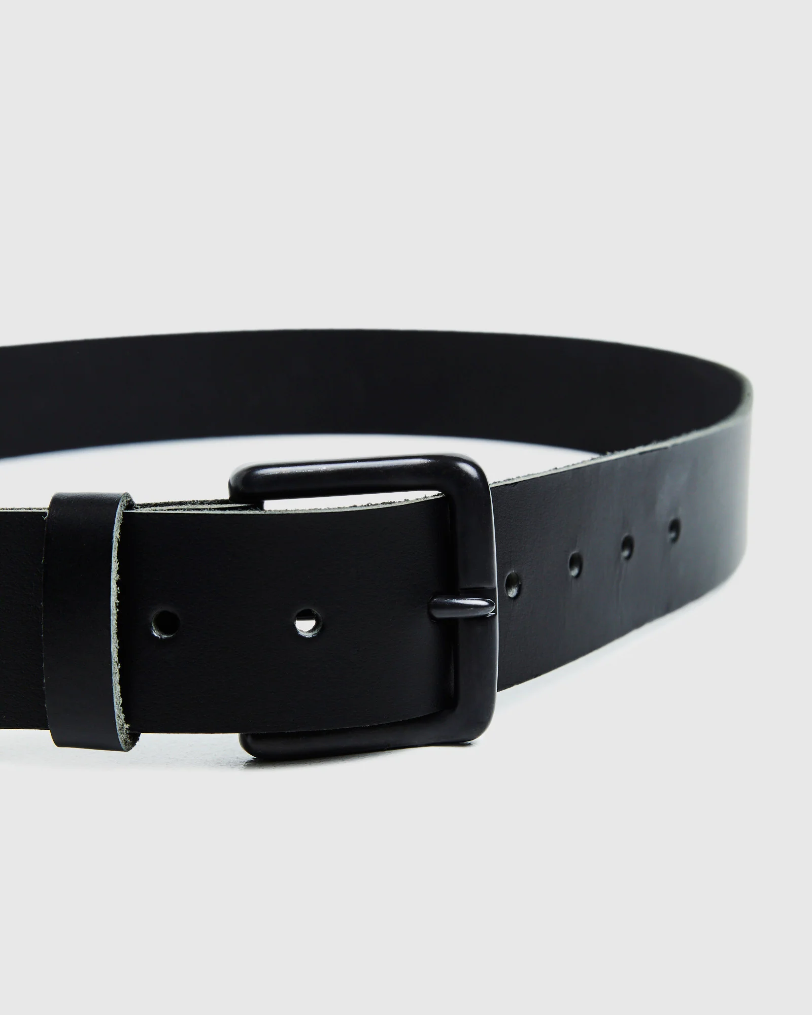 Sunday Australian-Made Leather Belt Black - Image 3