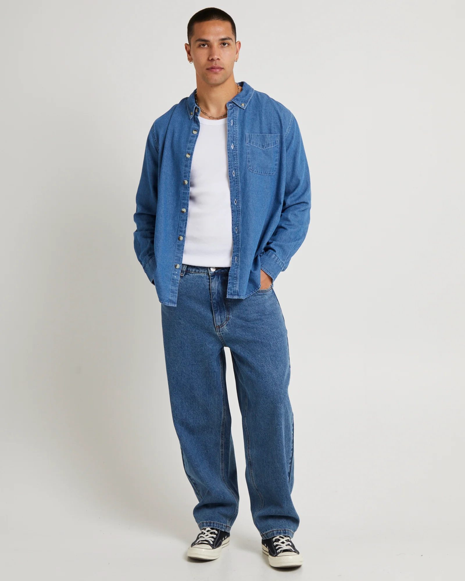 Sunset Denim Shirt - Image 3
