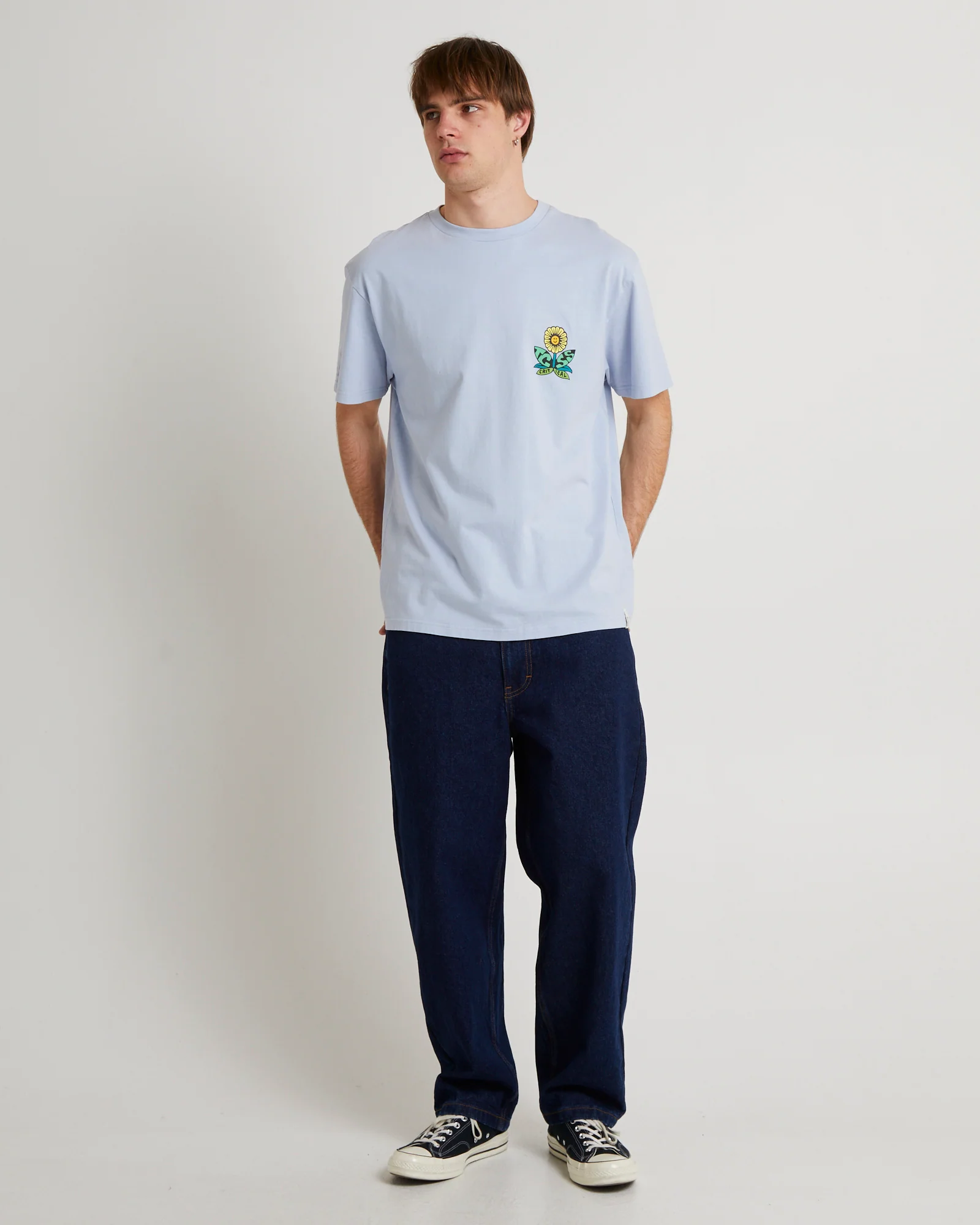 Sunshine  Short Sleeve T-Shirt Sky - Image 3