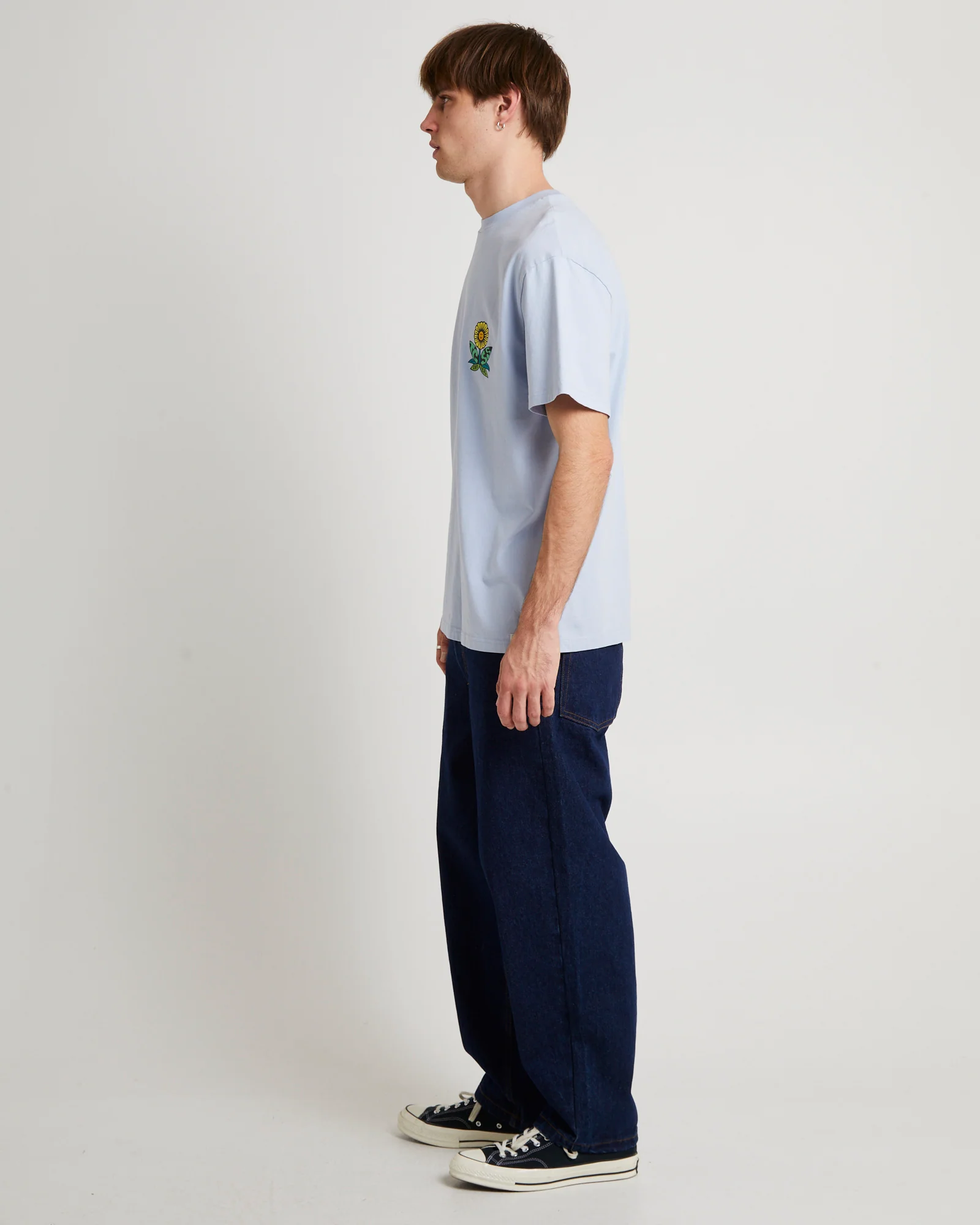 Sunshine  Short Sleeve T-Shirt Sky - Image 4