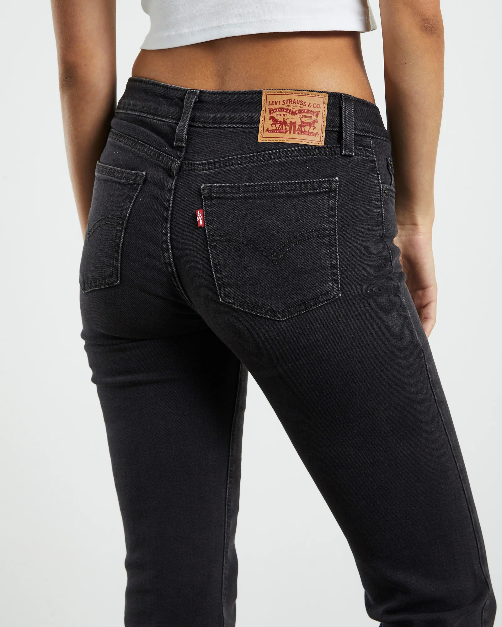 Super Low Boot Jeans First Or Last Black - Image 6