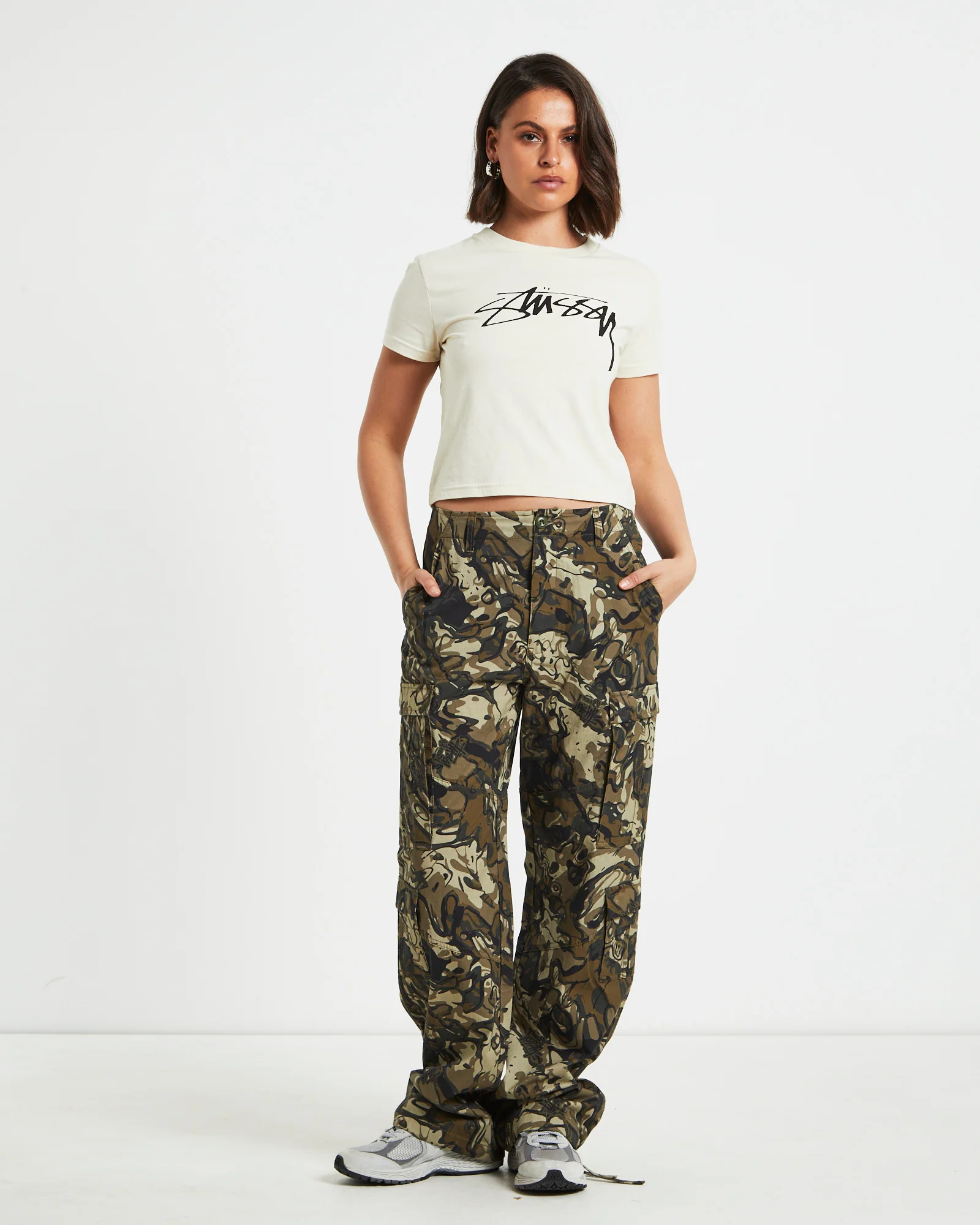 Surplus Cargo Pant in Camo - Image 3