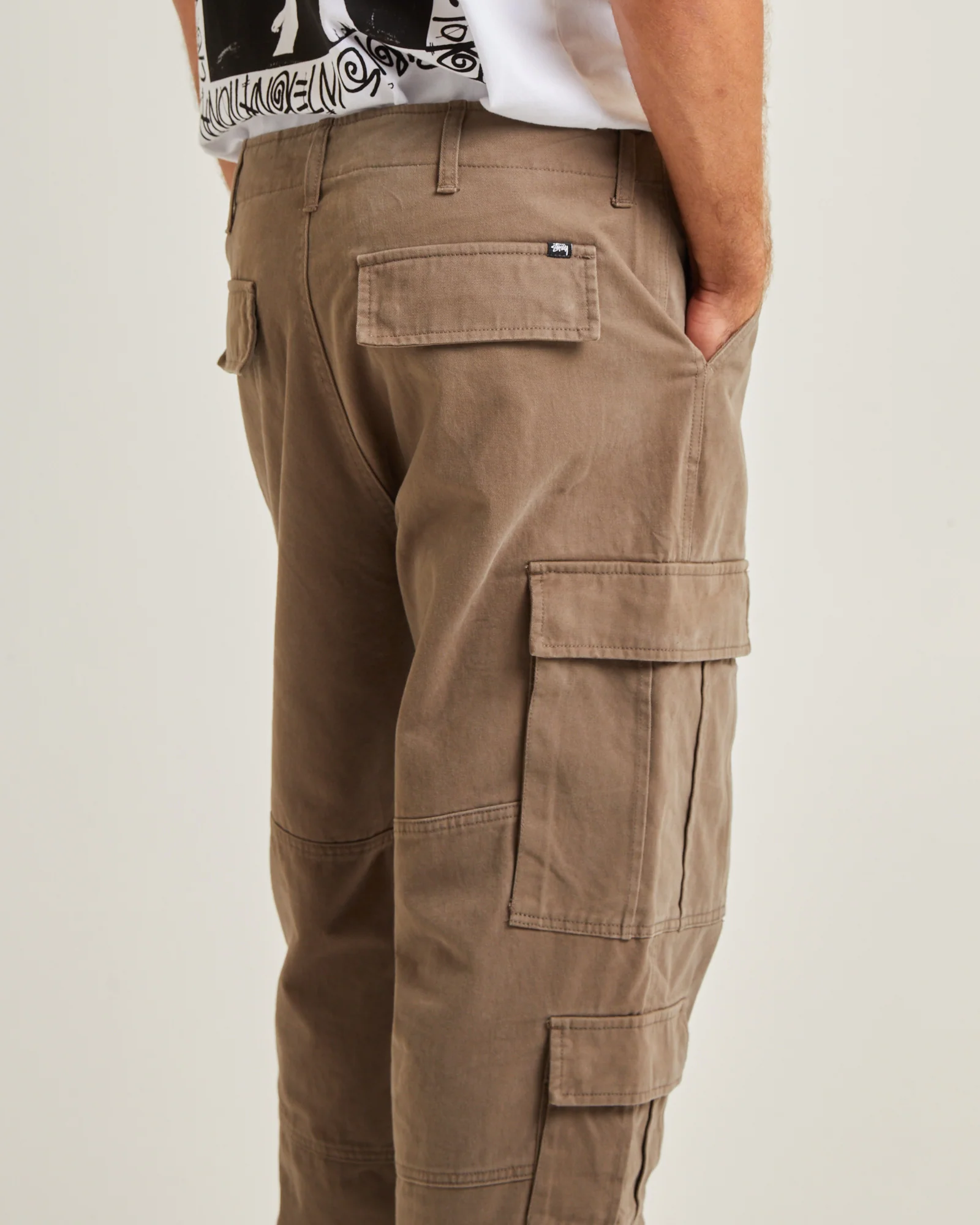 Surplus Cargo Pants Olive - Image 6