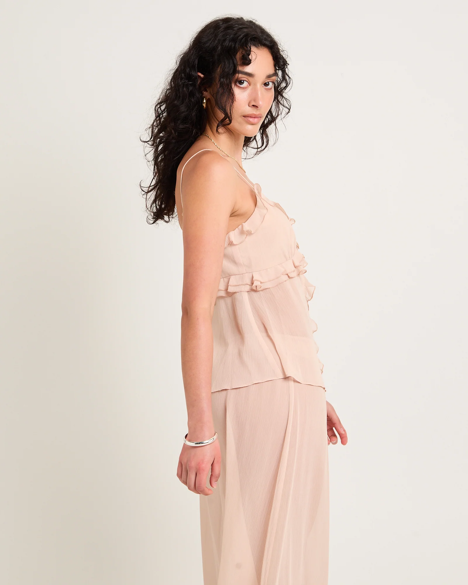 Sutton Boho Sheer Cami Top - Image 2