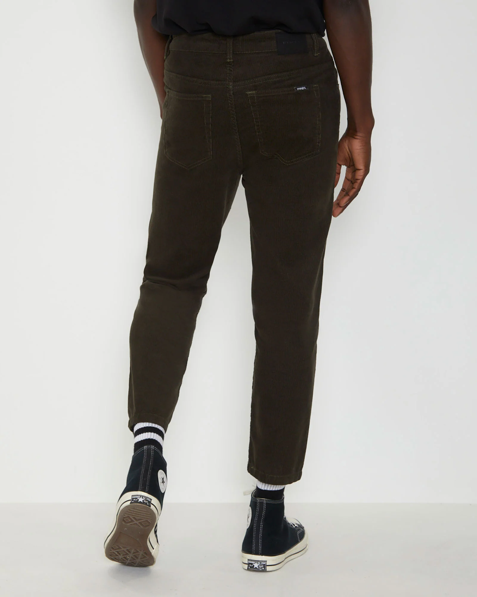 Switch Cord Pants in Fatigue Black - Image 3