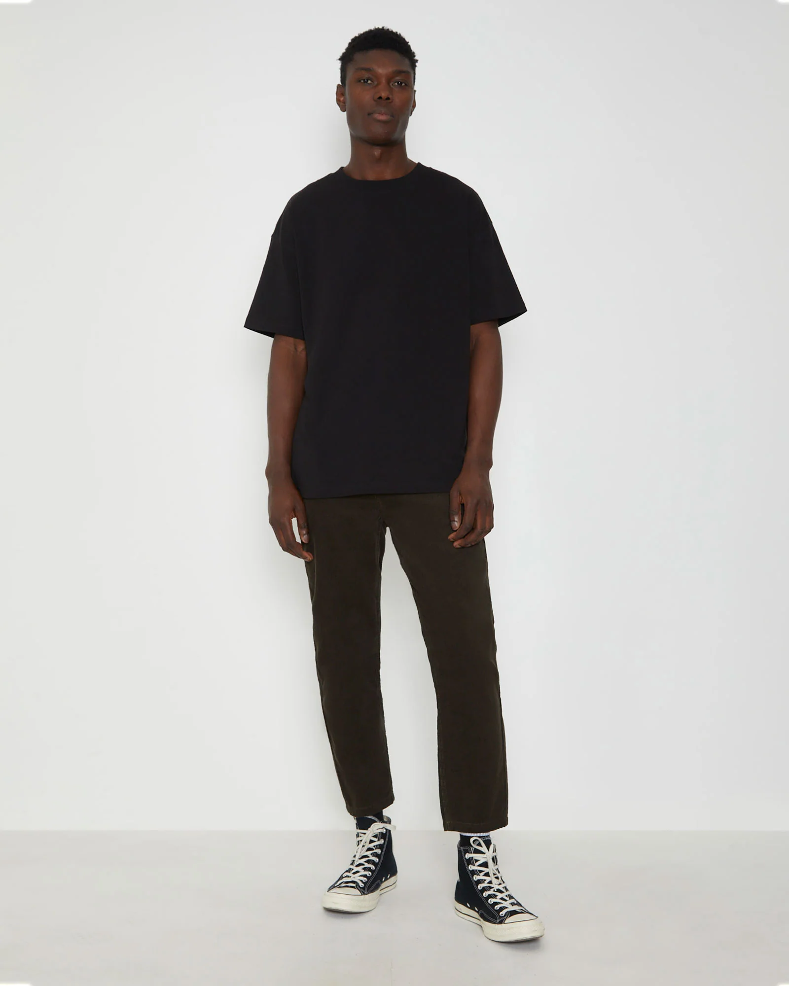 Switch Cord Pants in Fatigue Black - Image 4