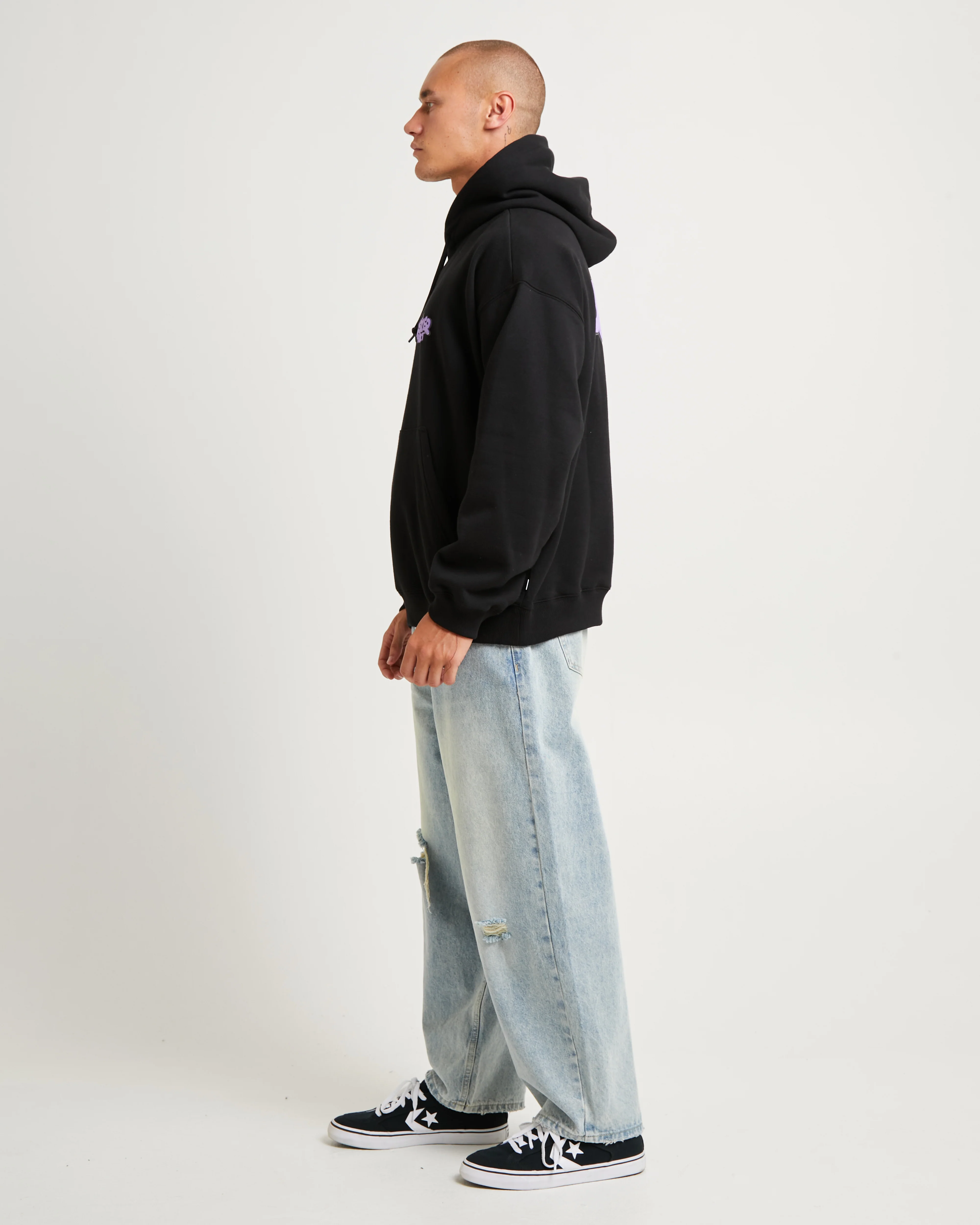 Tagger Hoodie Black - Image 4